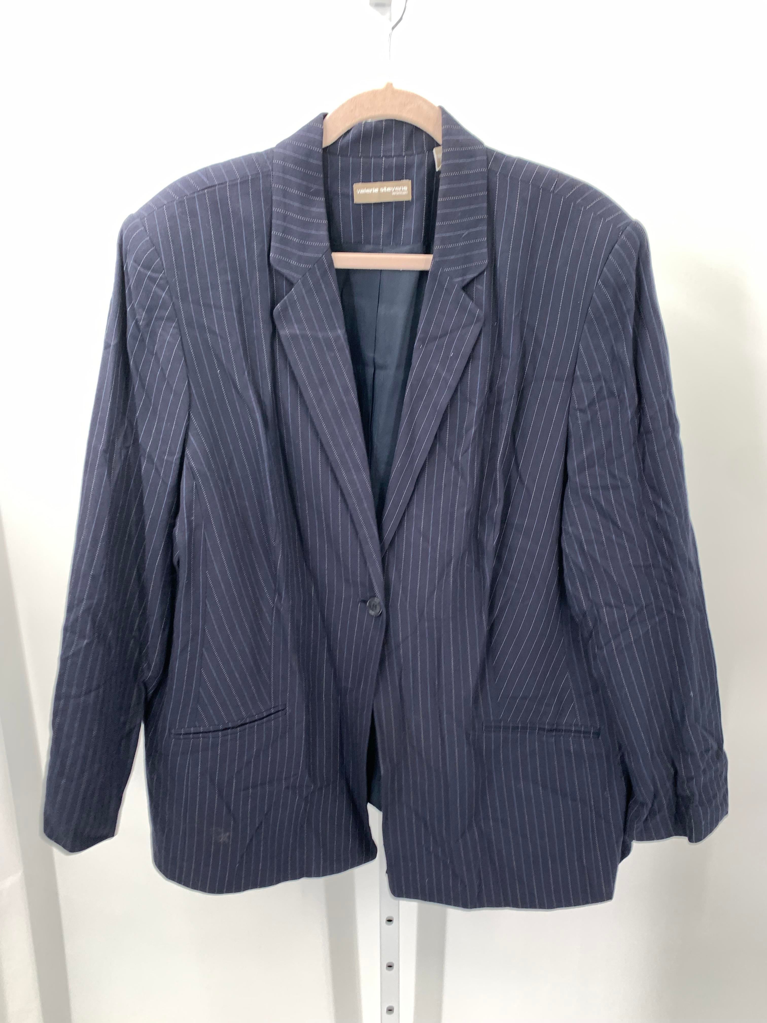 Valerie Stevens Size 22 W Womens Blazer