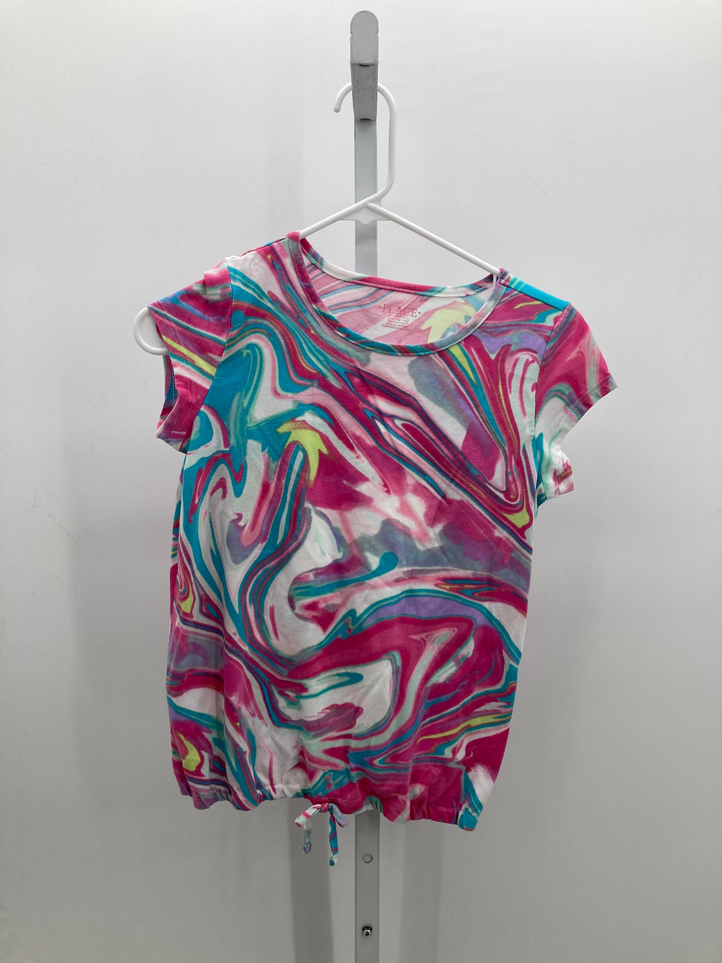 Children's Place Size 14 Girls Short Sleeve Shirt