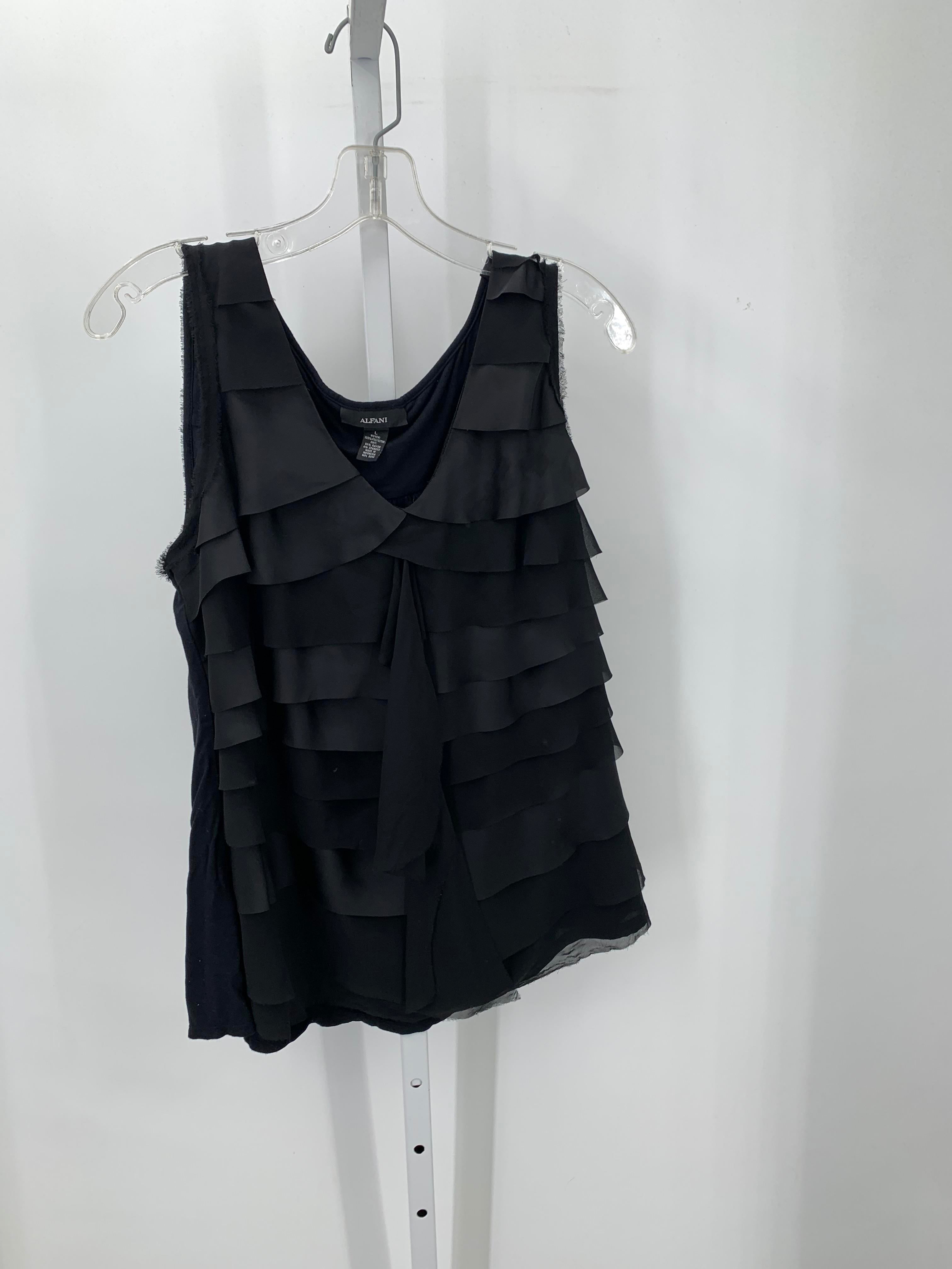 Alfani Size Large Misses Sleeveless Shirt