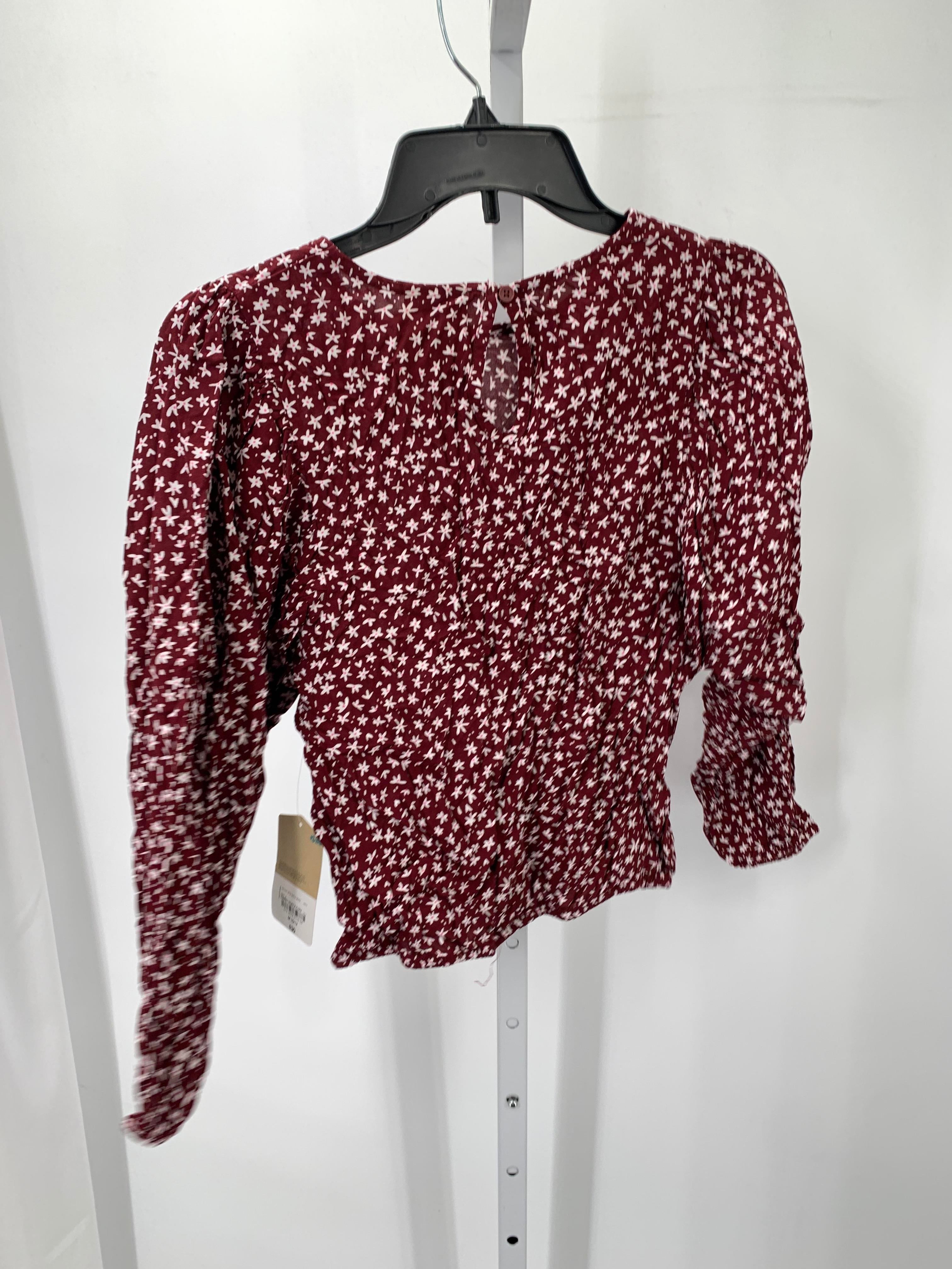 Thereabouts Size 10-12 Girls Long Sleeve Shirt