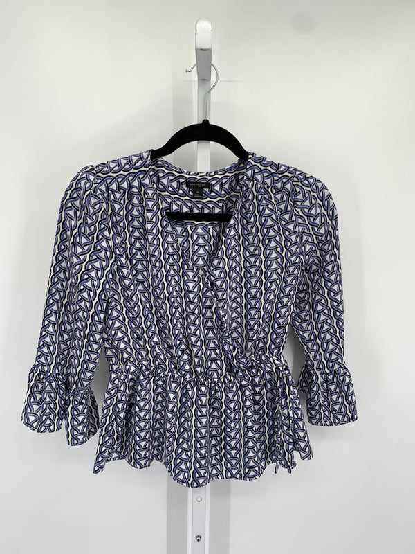 Ann Taylor Size X Small Misses 3/4 Sleeve Shirt