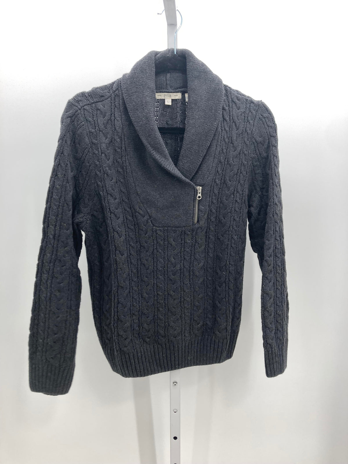 Pria Size Large Misses Long Slv Sweater