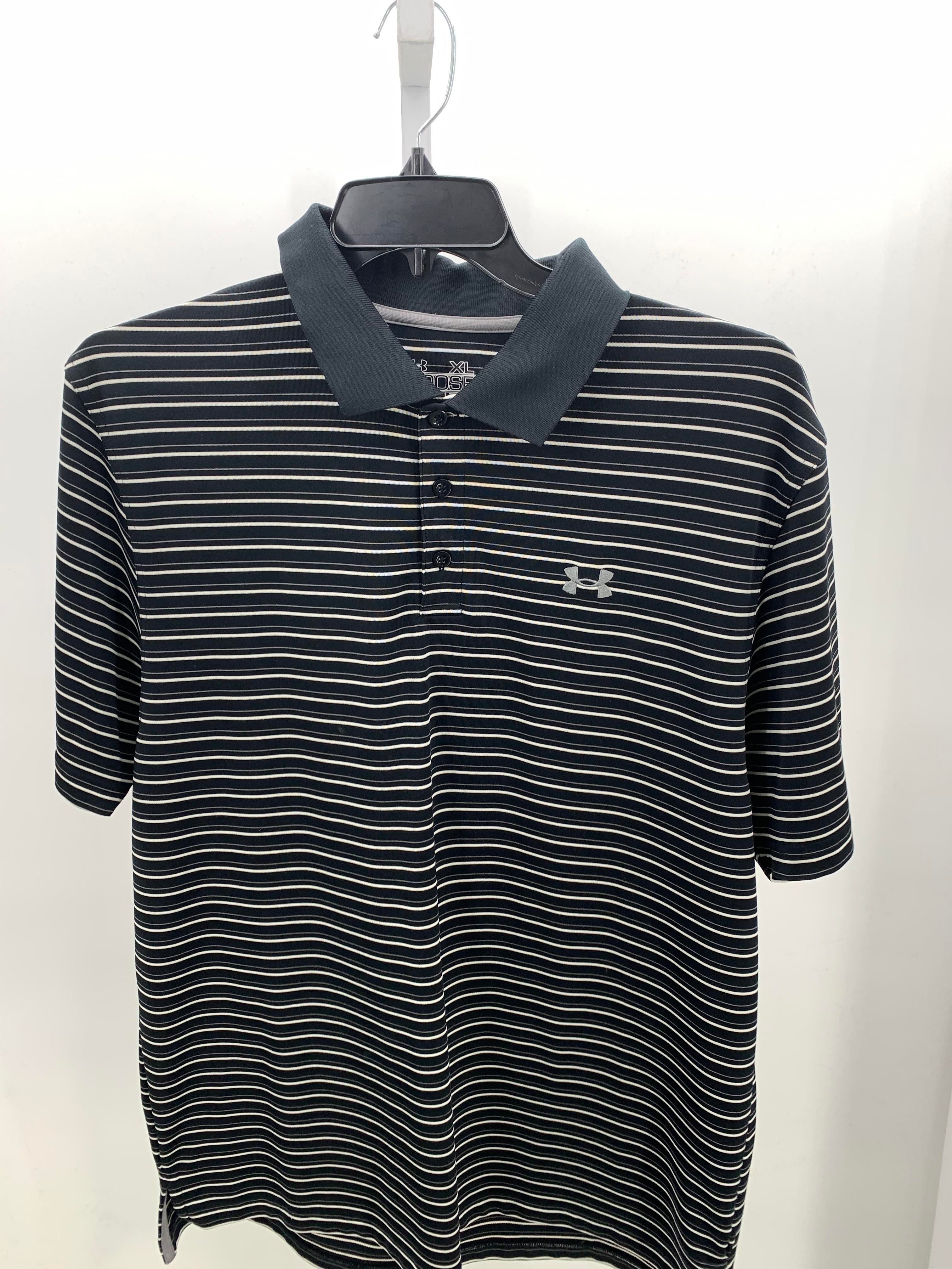 STRIPES LOOSE FIT POLO