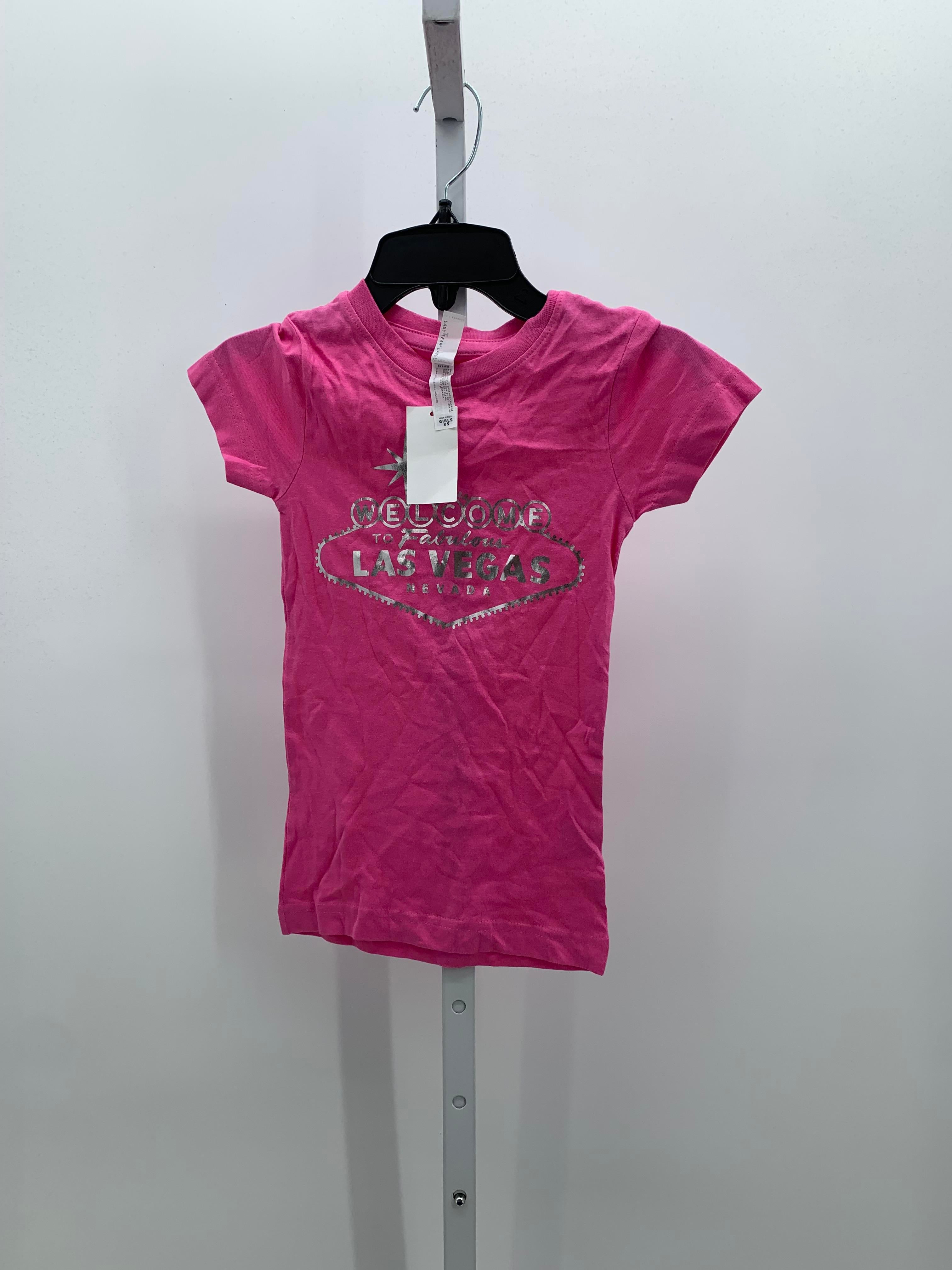 Size 4-5 Girls Short Sleeve Shirt