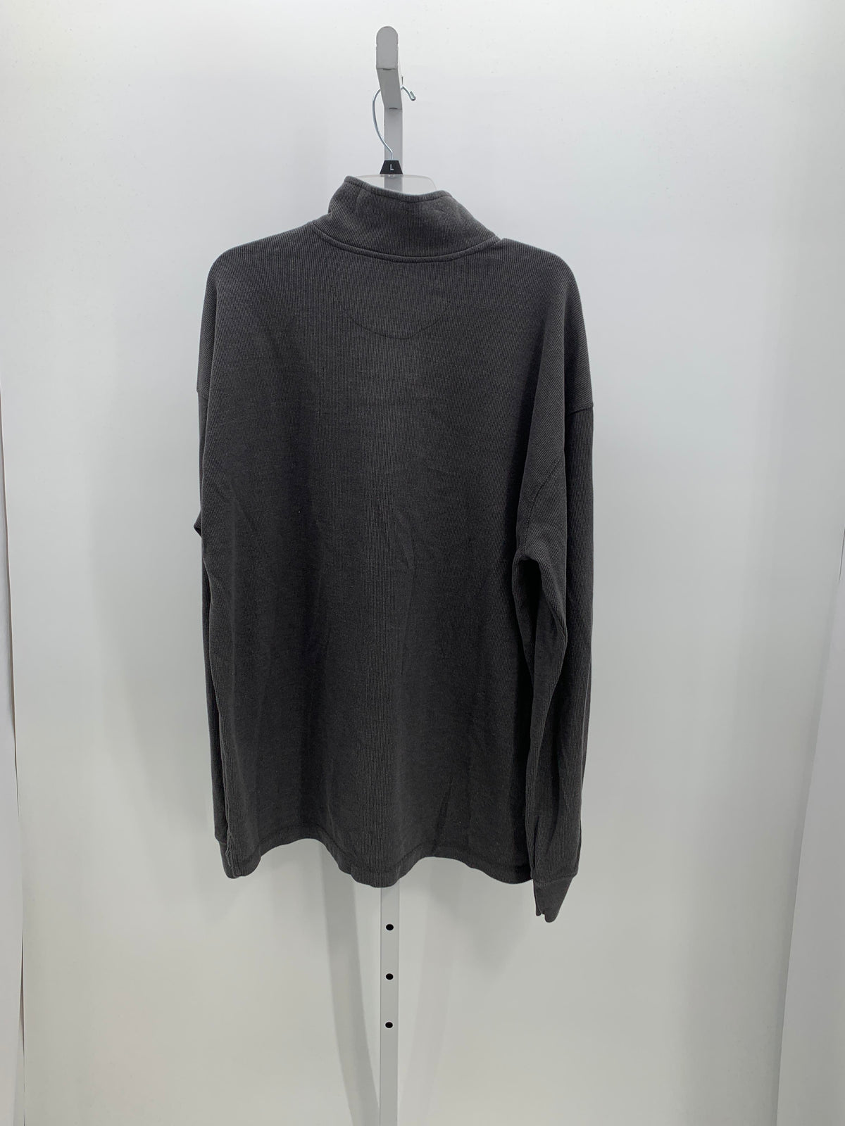 PARTIAL ZIP KNIT