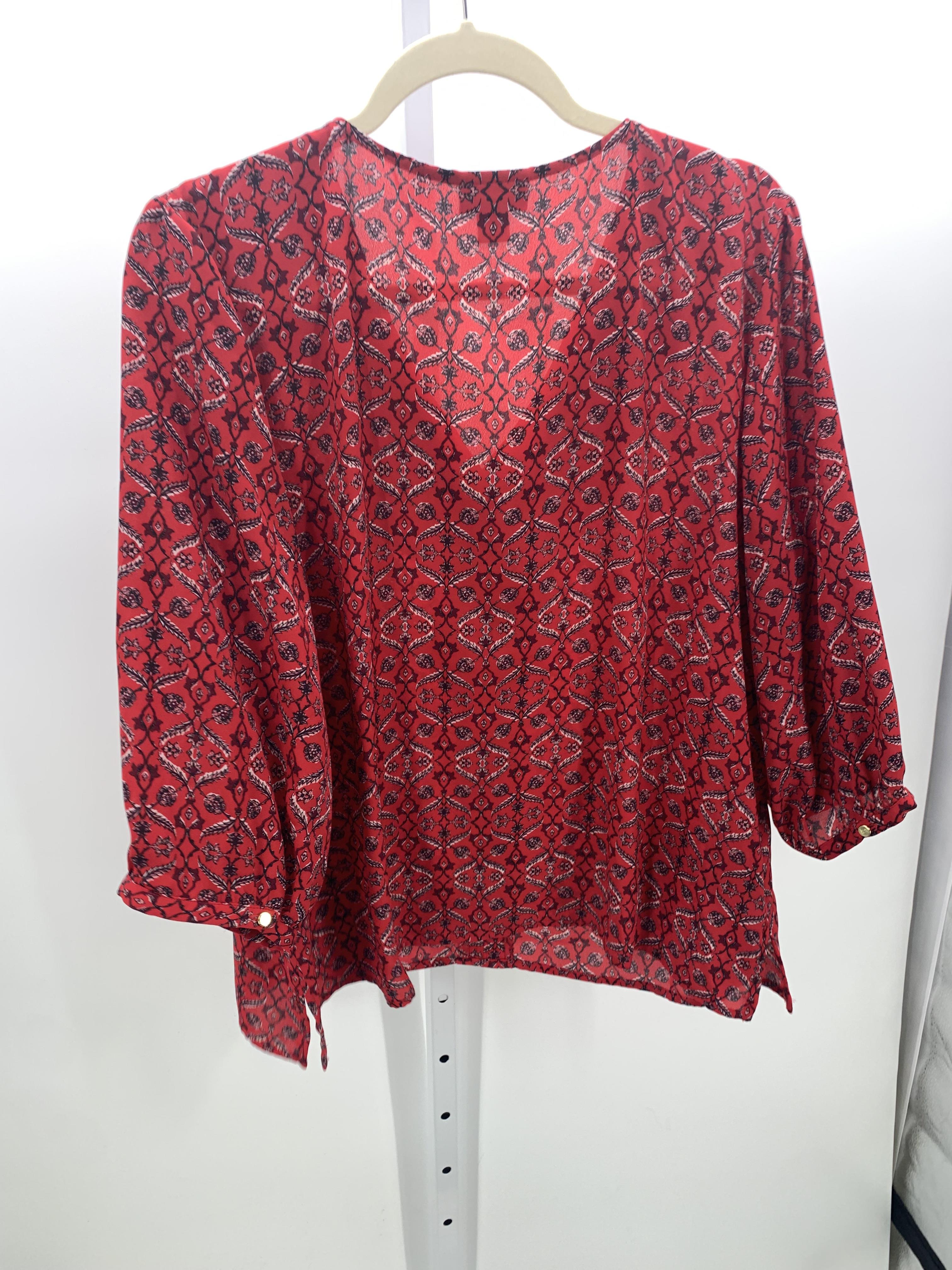 Liz Claiborne Size Extra Large Misses 3/4 Sleeve Shirt