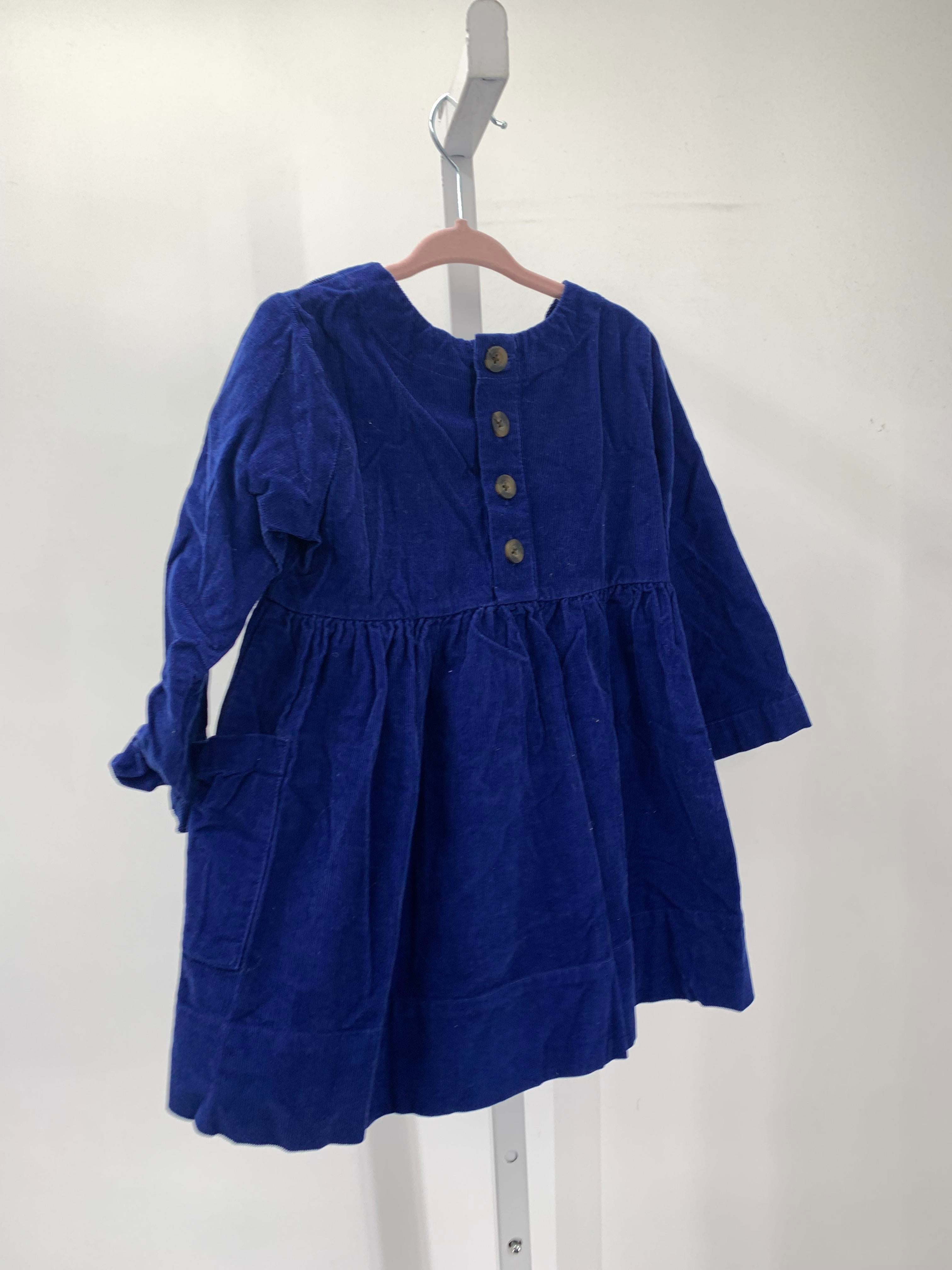Hanna Anderson Size 3 Girls Long Sleeve Dress