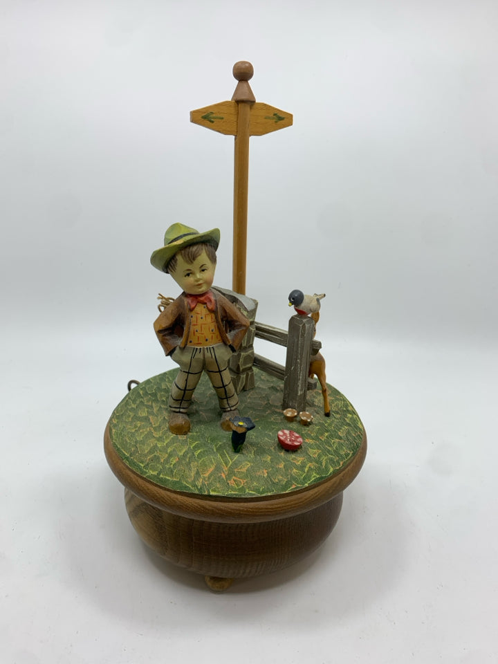 VTG THORENS ROTATING MUSIC BOX.