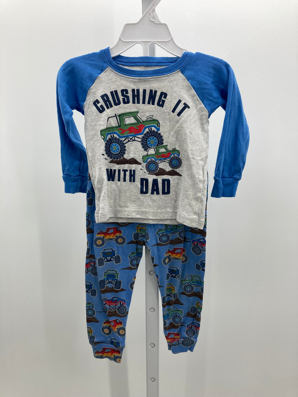 CRUSHING IT WITH DAD.