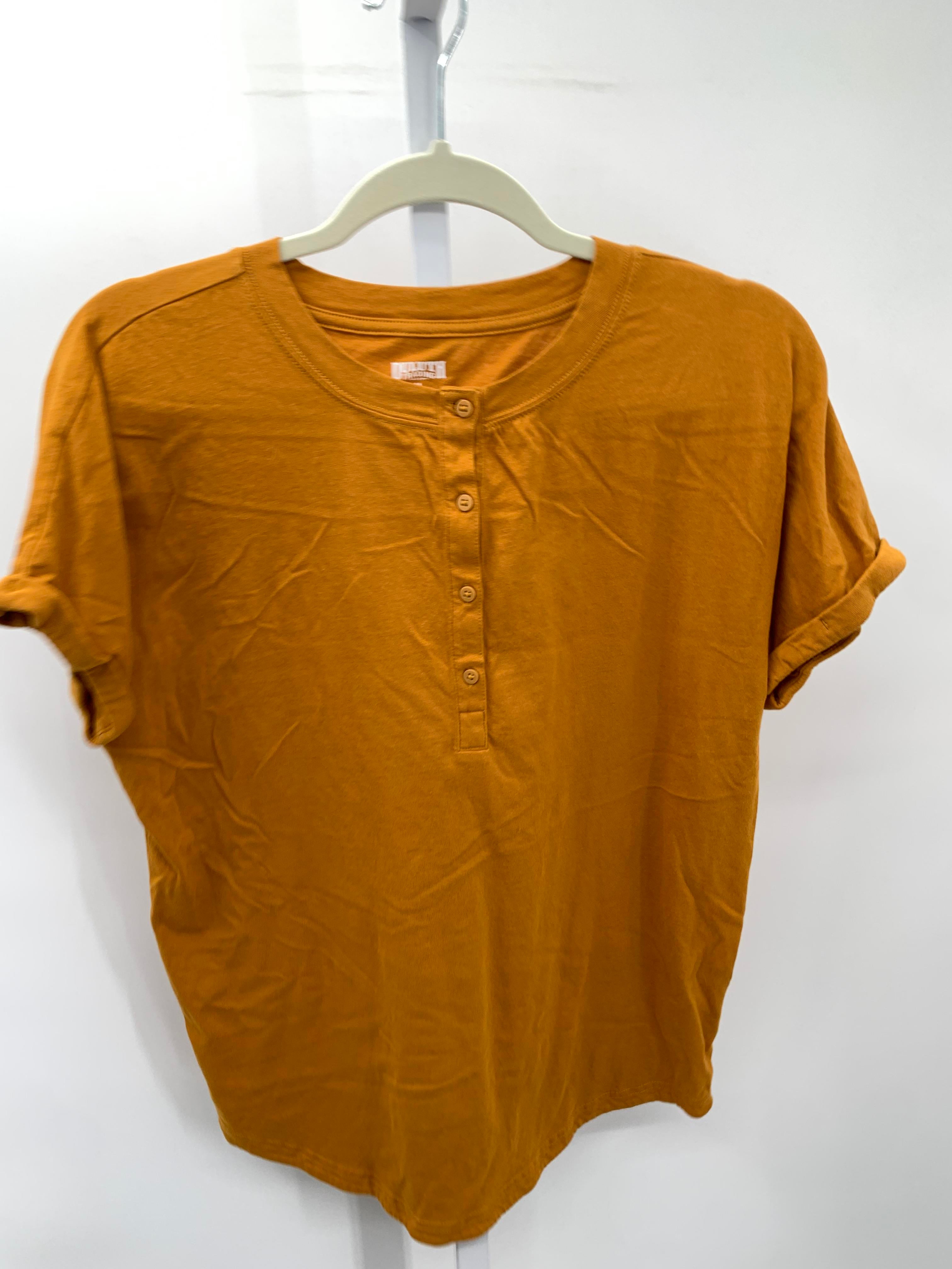 Duluth Trading Size Medium Misses Short Sleeve Shirt