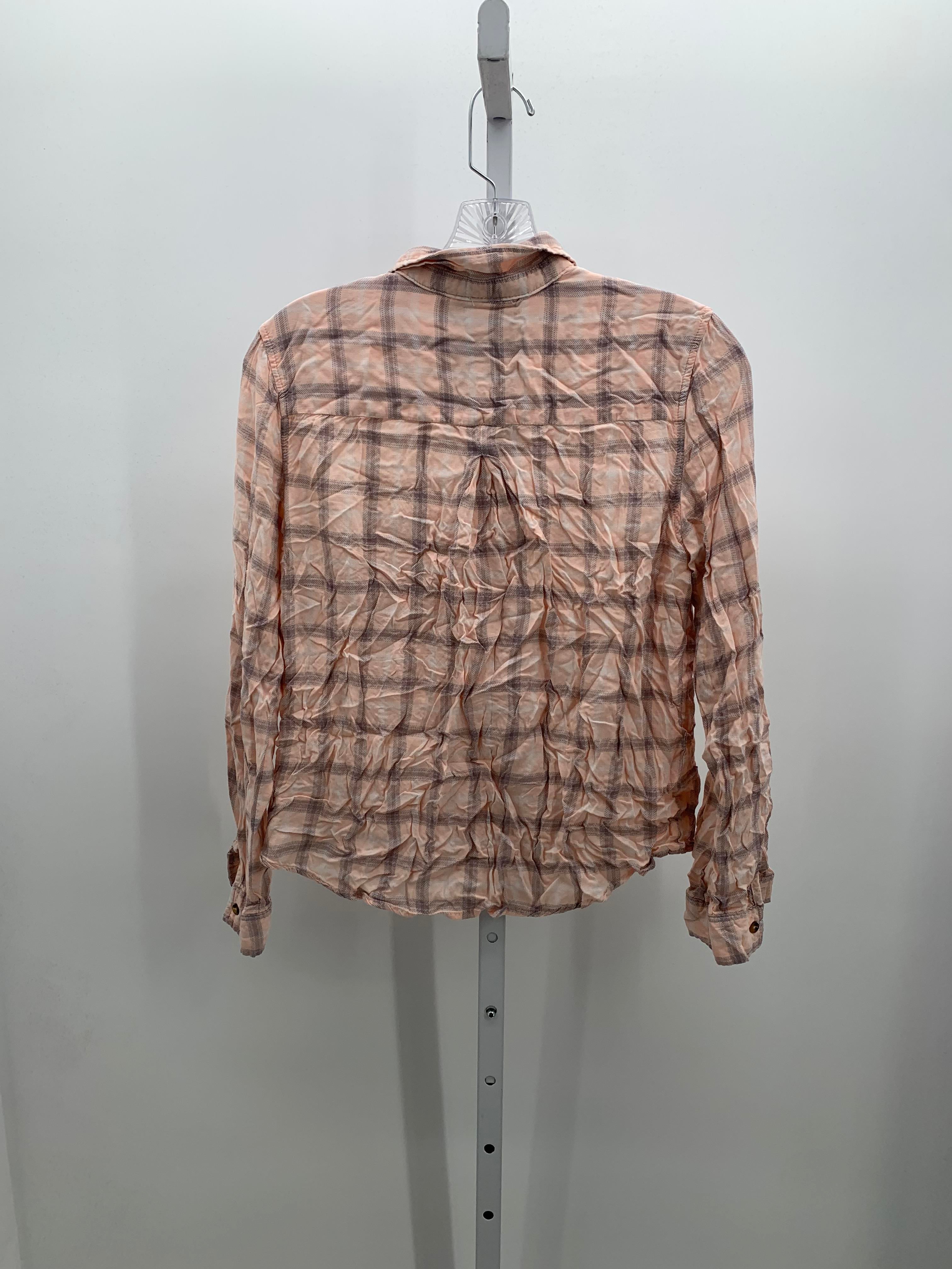 Polly & Ester Size Large Juniors Long Sleeve Shirt