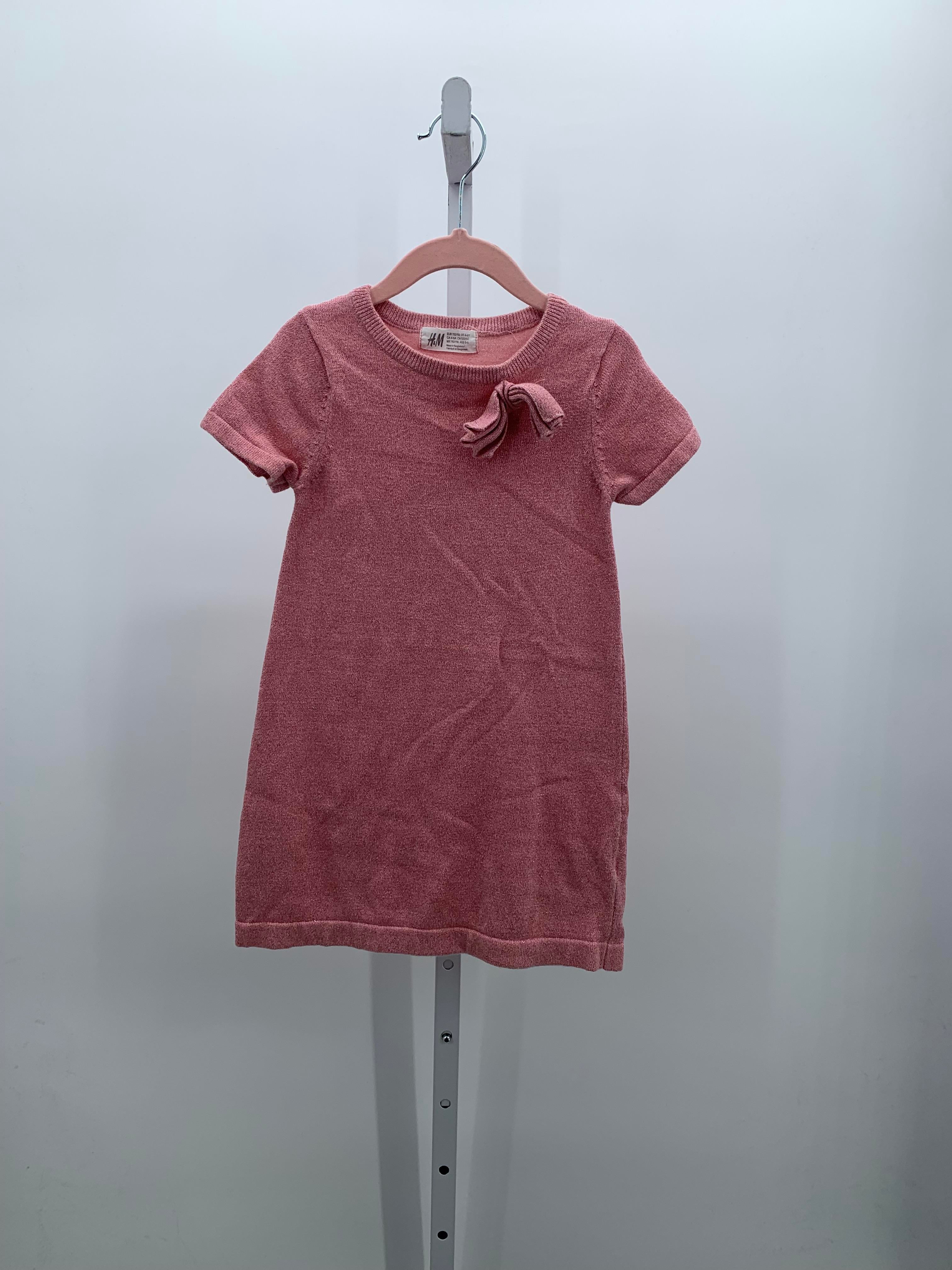 H&M Size 4-6 Girls Short Sleeve Dress