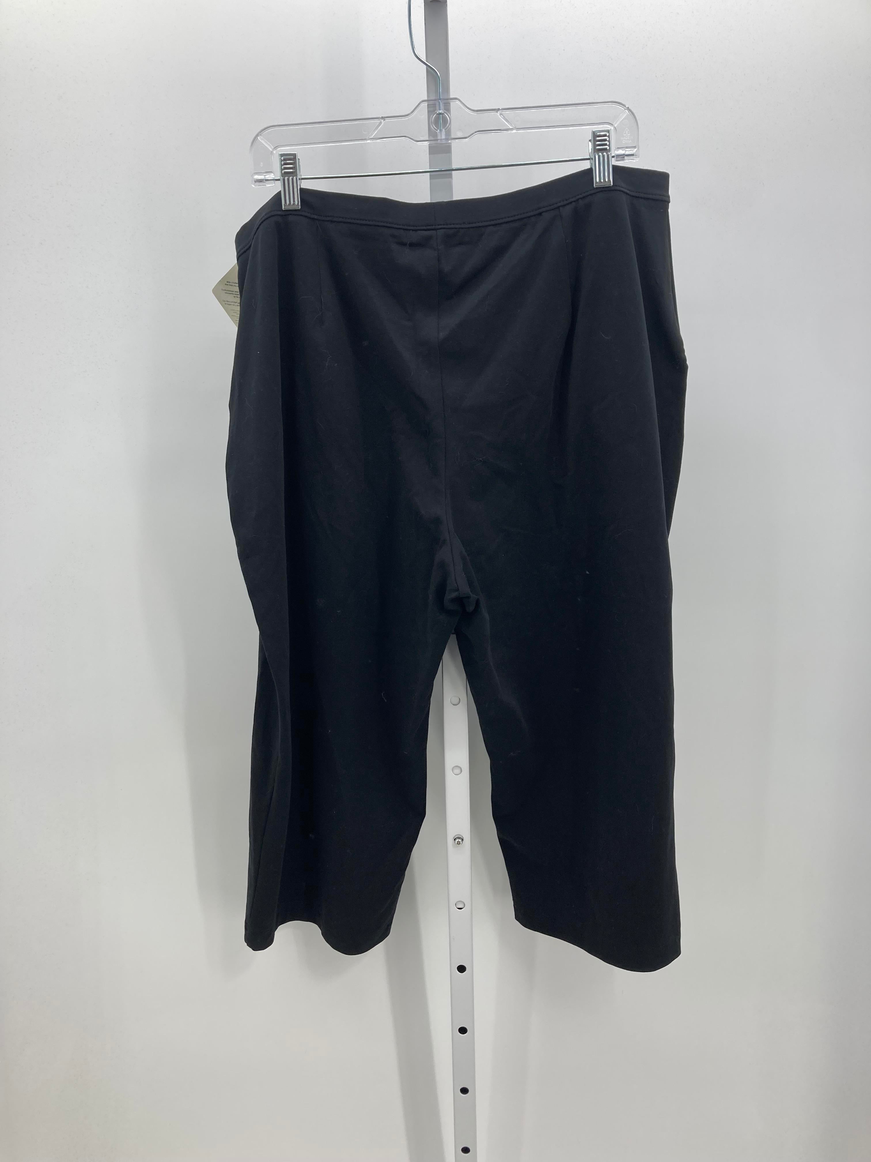LL Bean Size 1X Womens Capri Pants