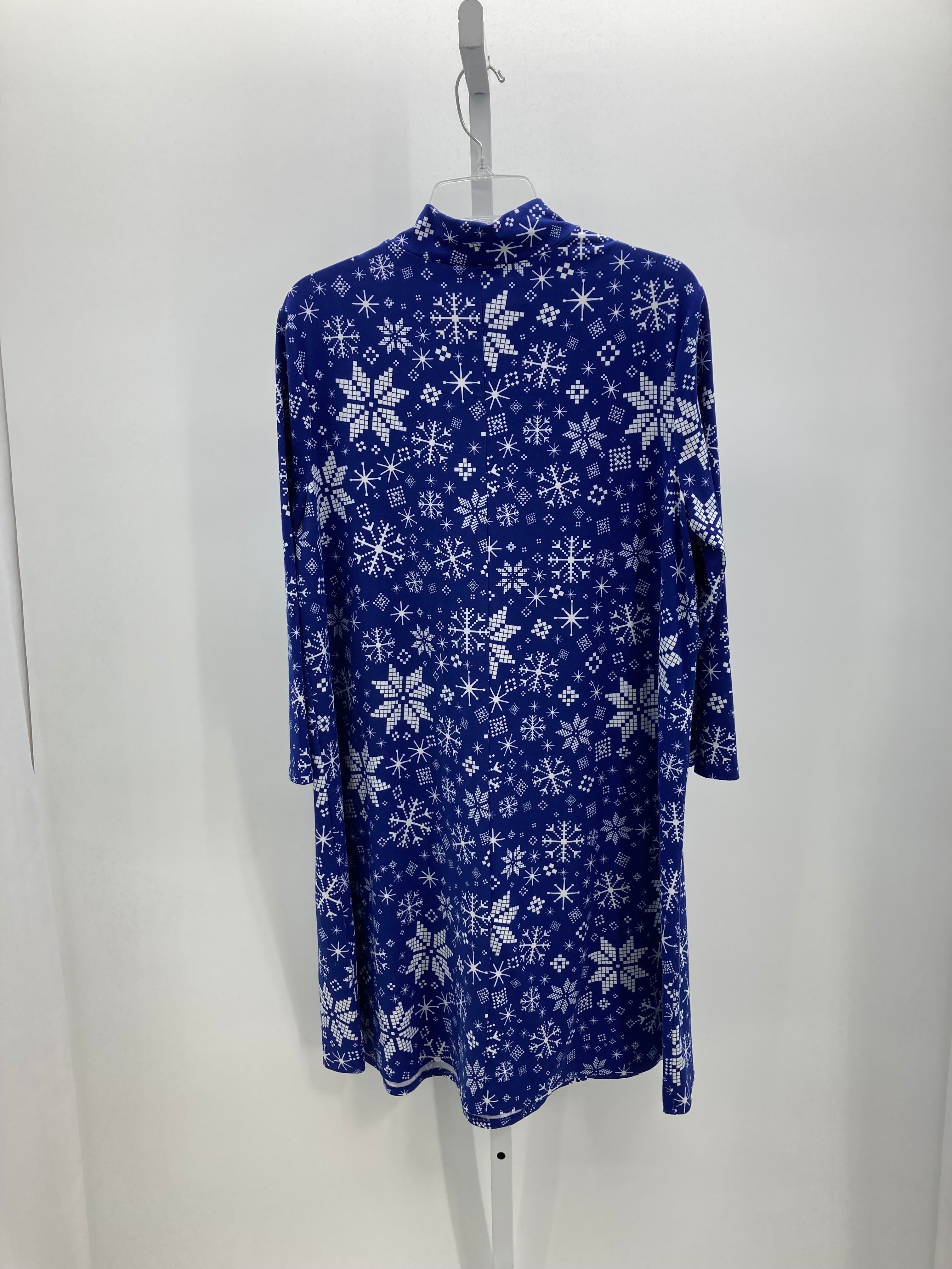 Size Extra Large Misses Long Sleeve Dress