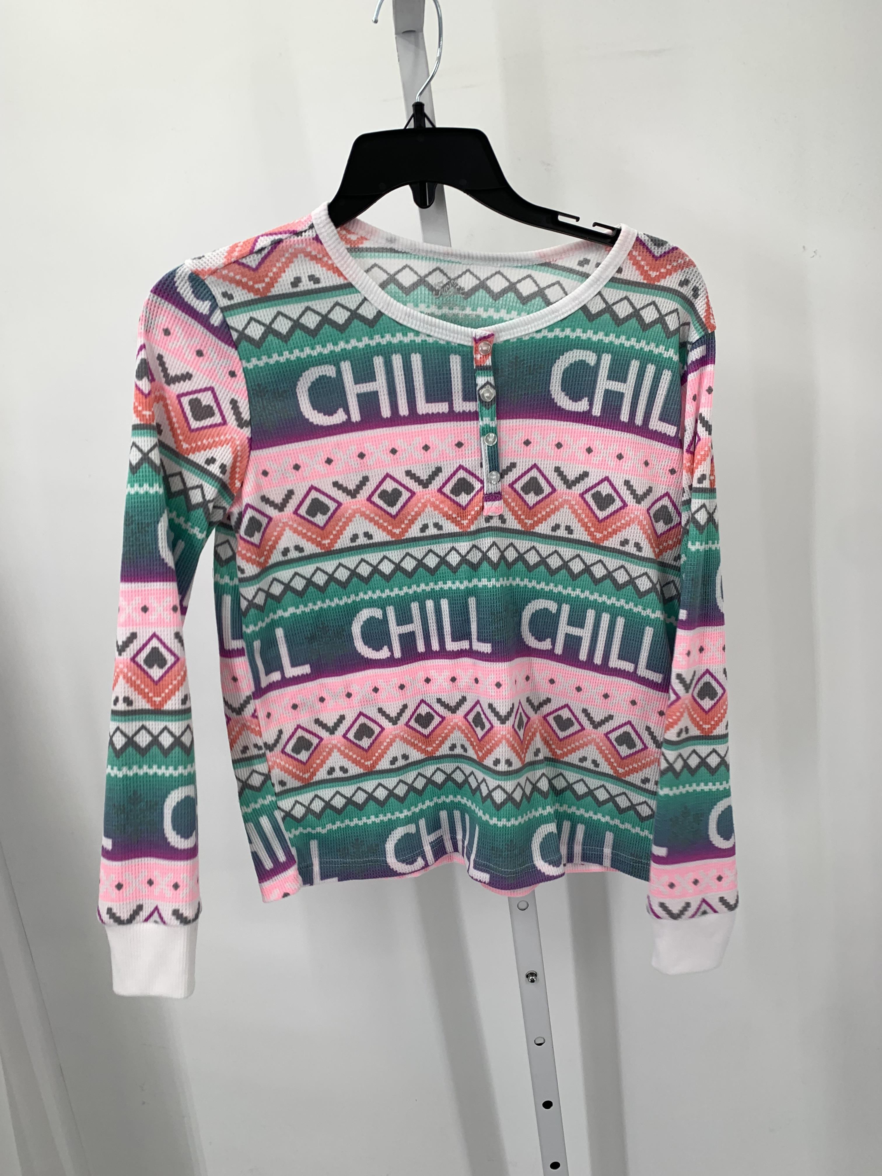 Justice Size 10-12 Girls Long Sleeve Shirt