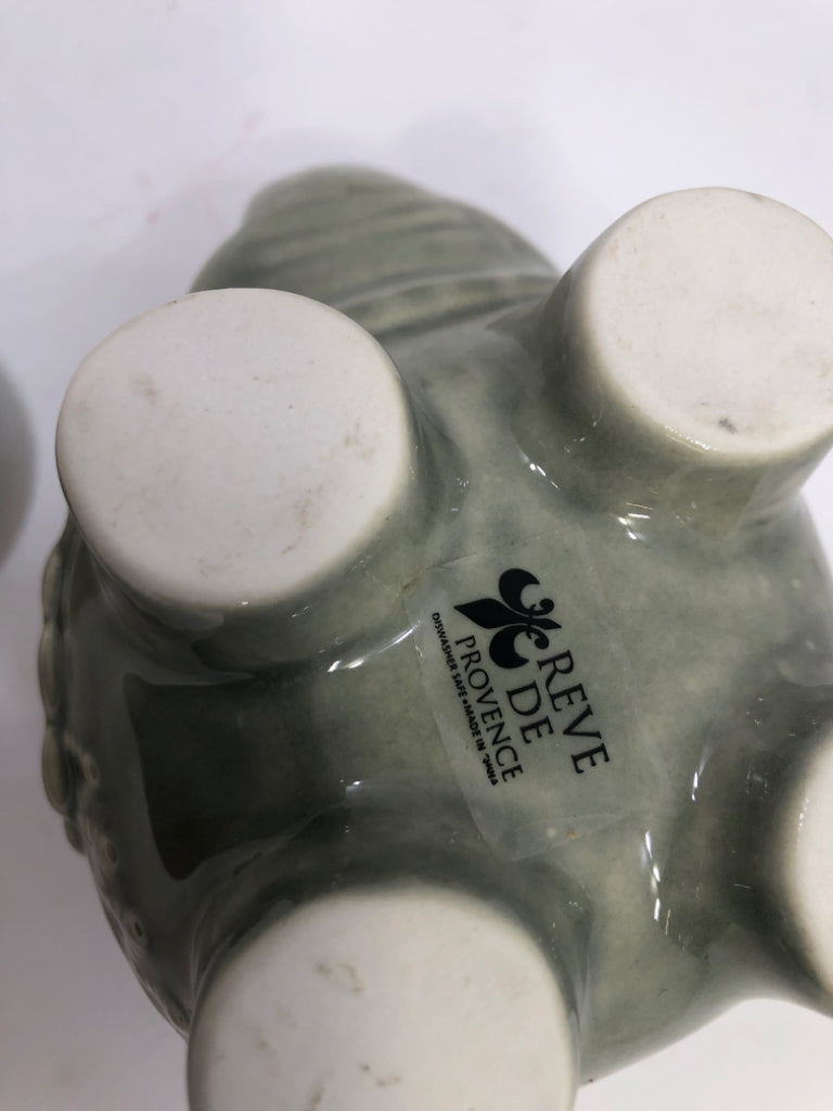 CERAMIC ELEPHANT BOX-REVE DE PROVENCE.