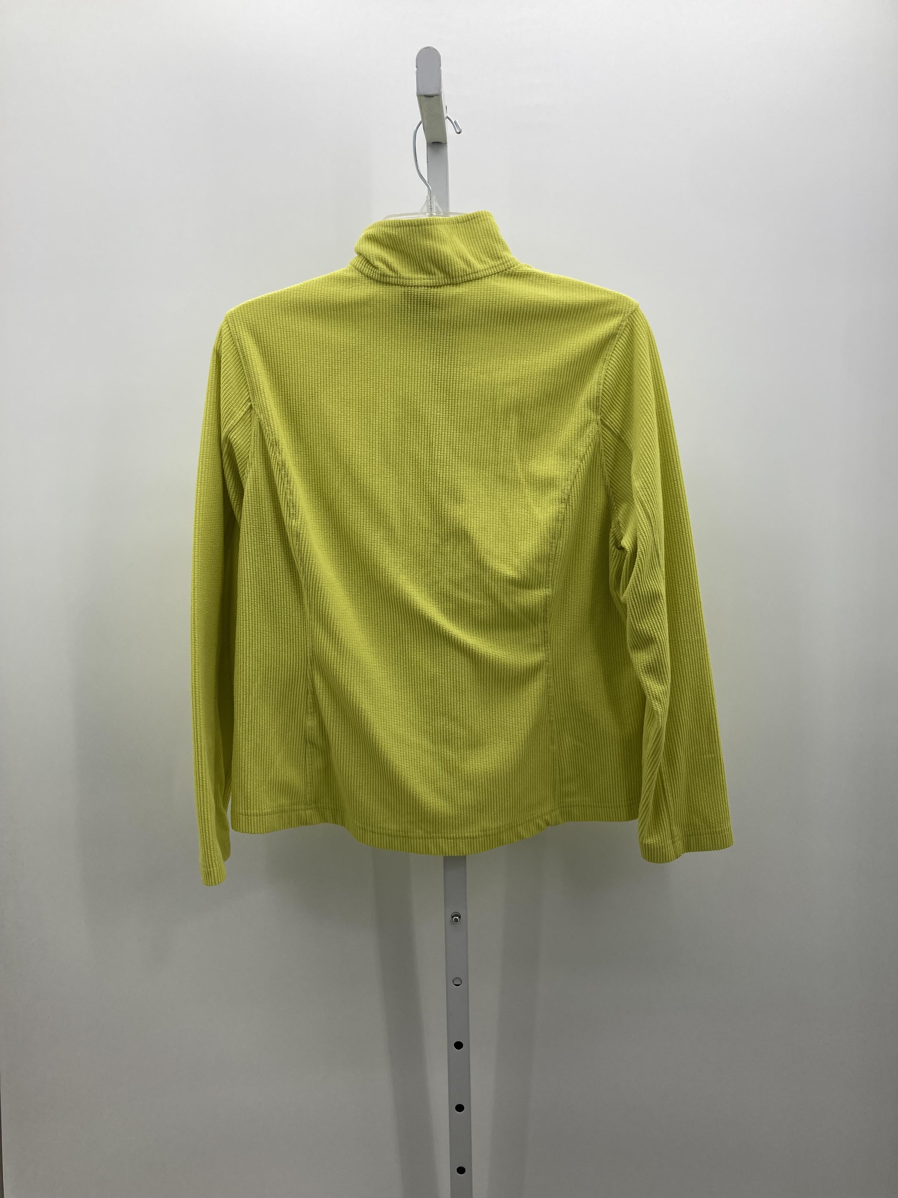 Lands End Size Medium Petite Petite Long Sleeve Shirt