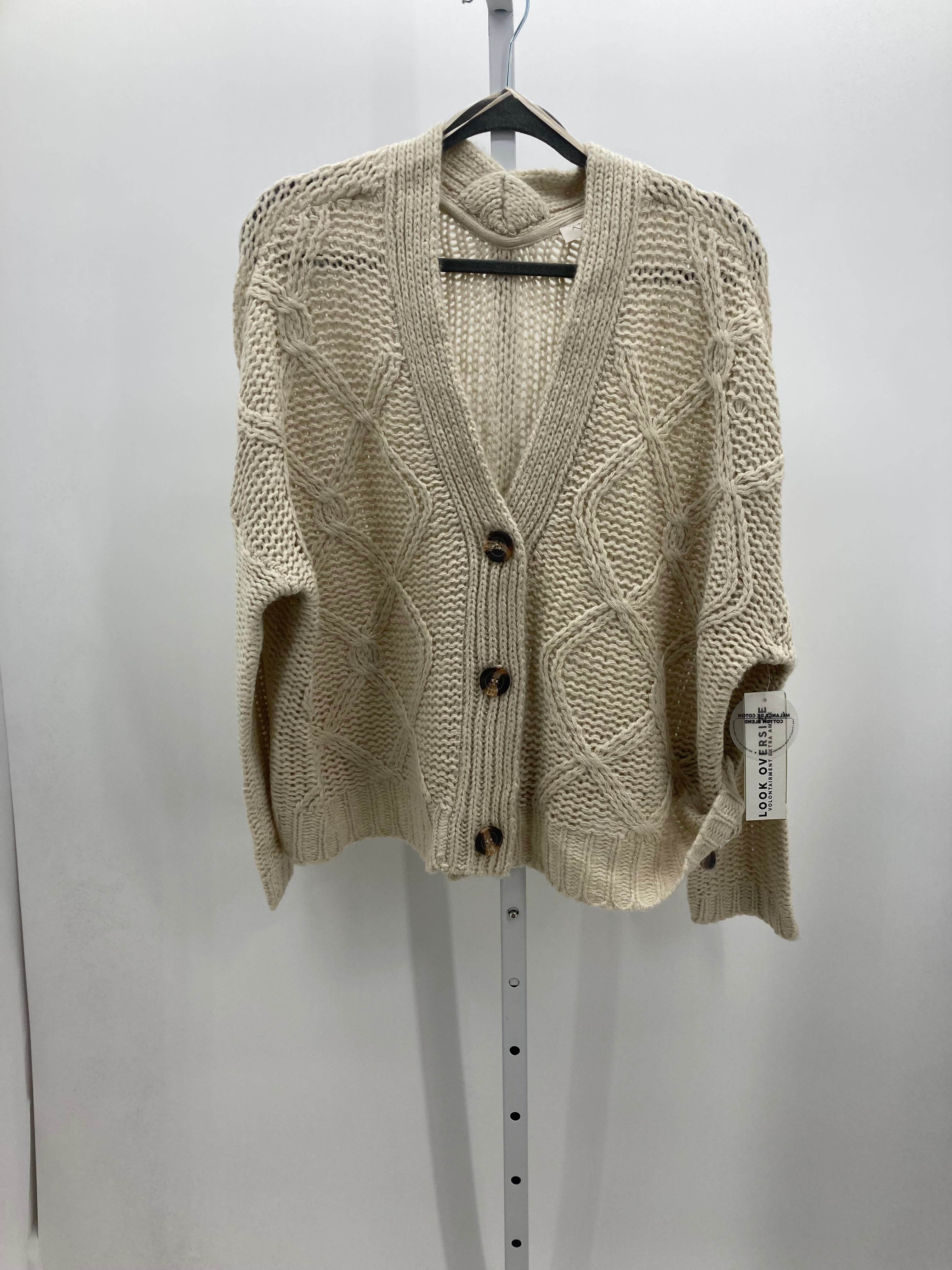 Size Extra Large Misses Long Slv Sweater