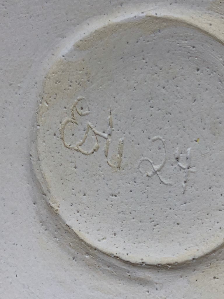 SQUARE YELLOW STAR PLATE.