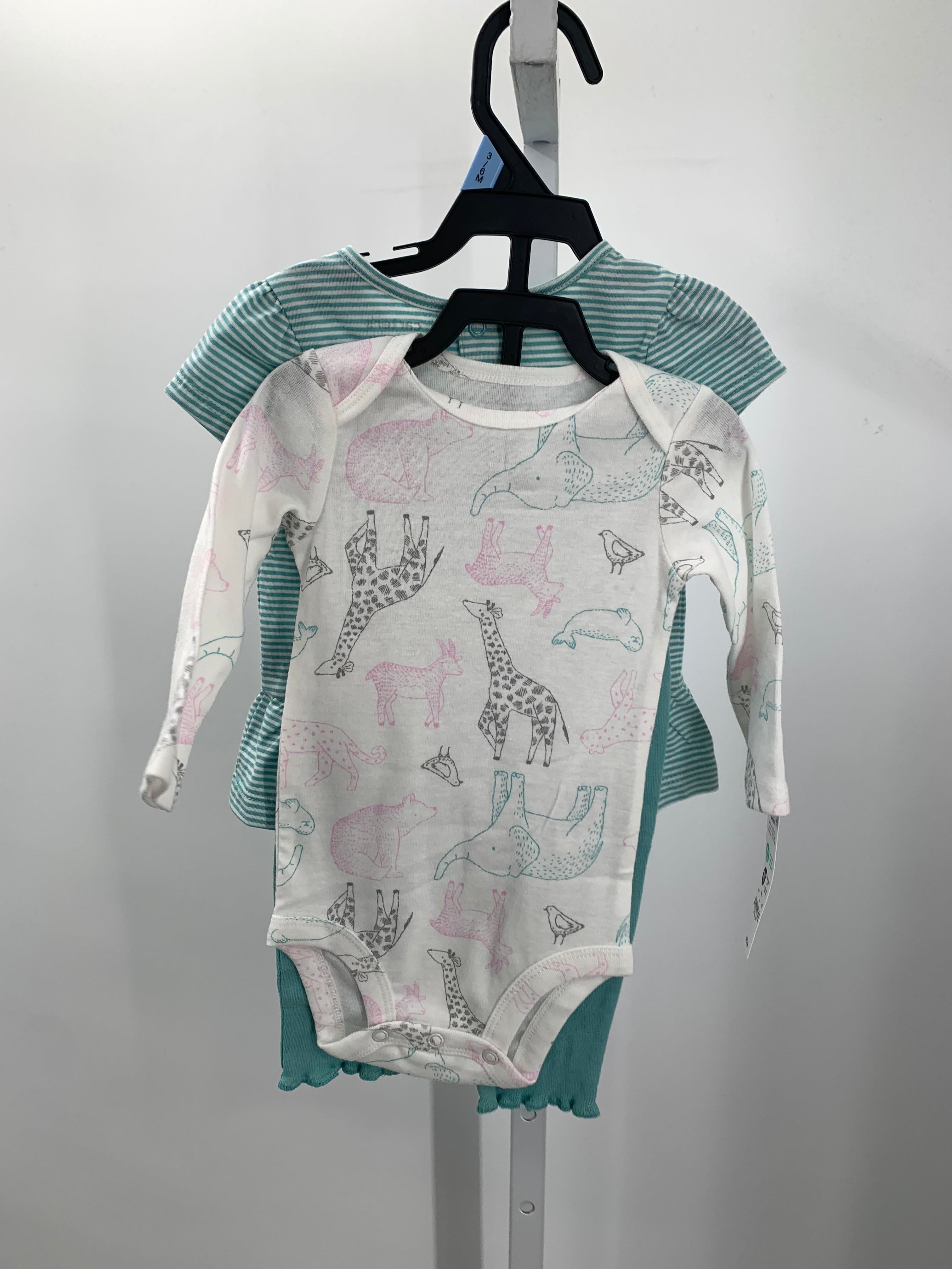 Carters Size 3-6 Months Girls 3 Pieces