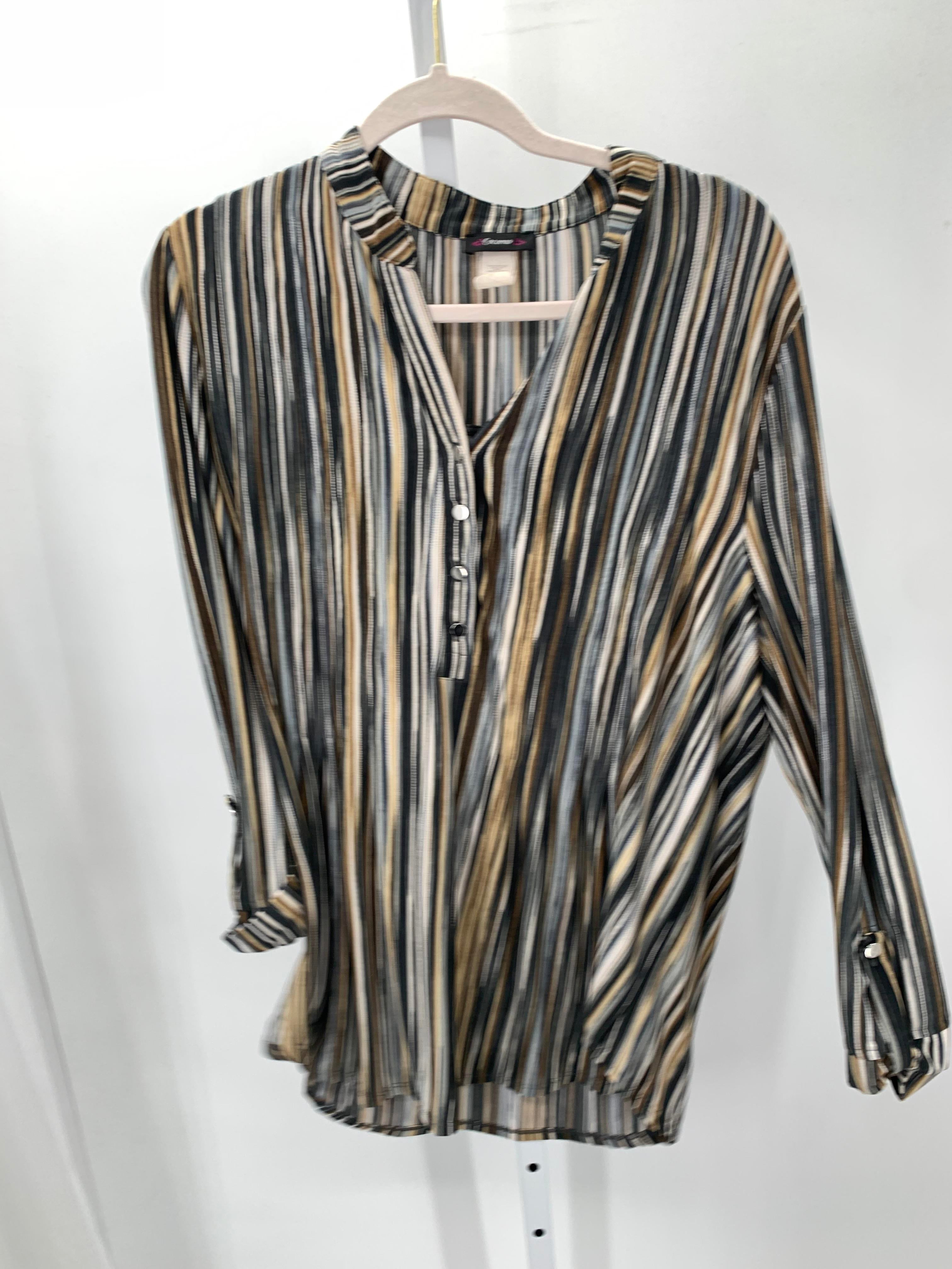 Size Extra Large Misses Long Sleeve Shirt