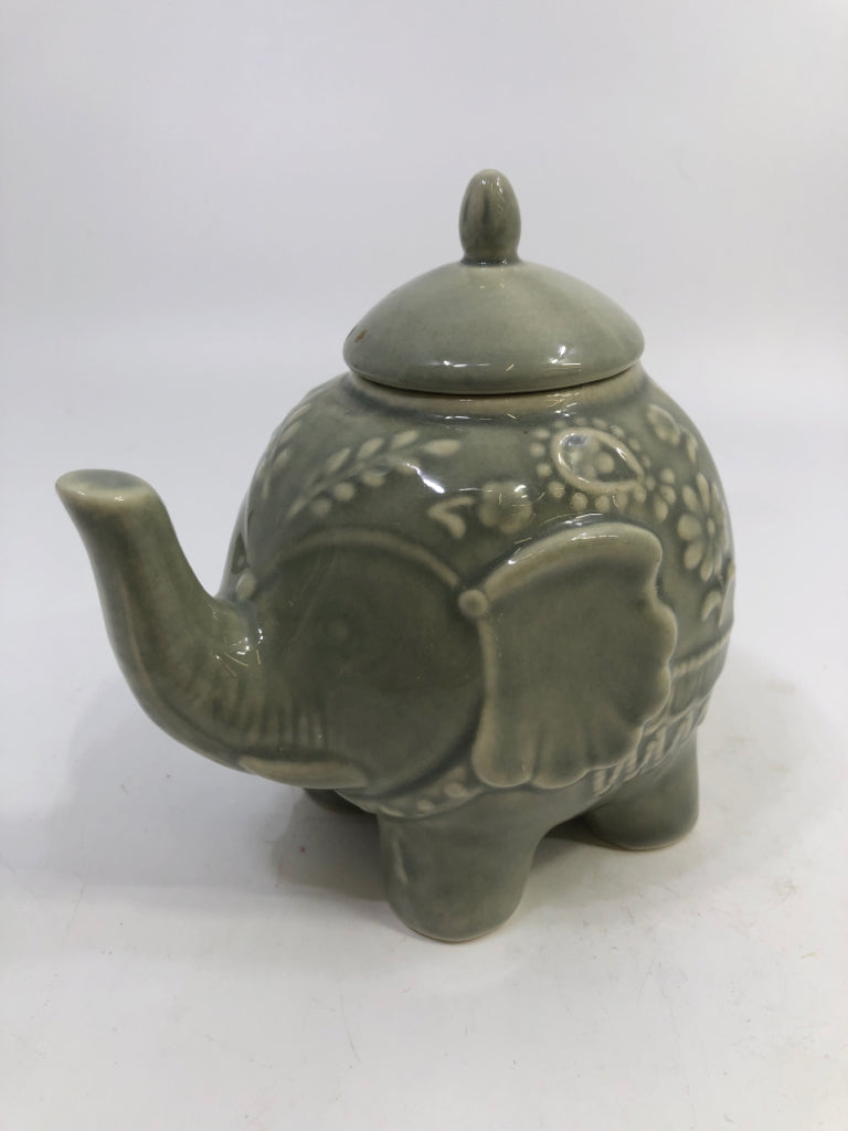 CERAMIC ELEPHANT BOX-REVE DE PROVENCE.