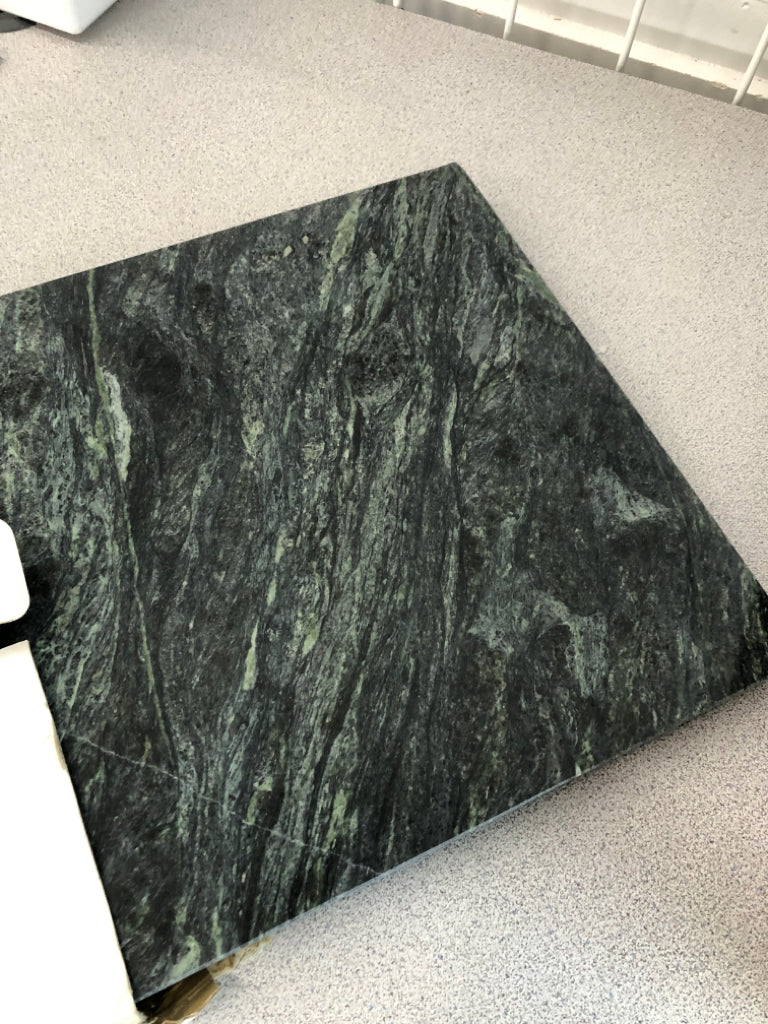 GREEN MARBLE PASTRY BOARD.