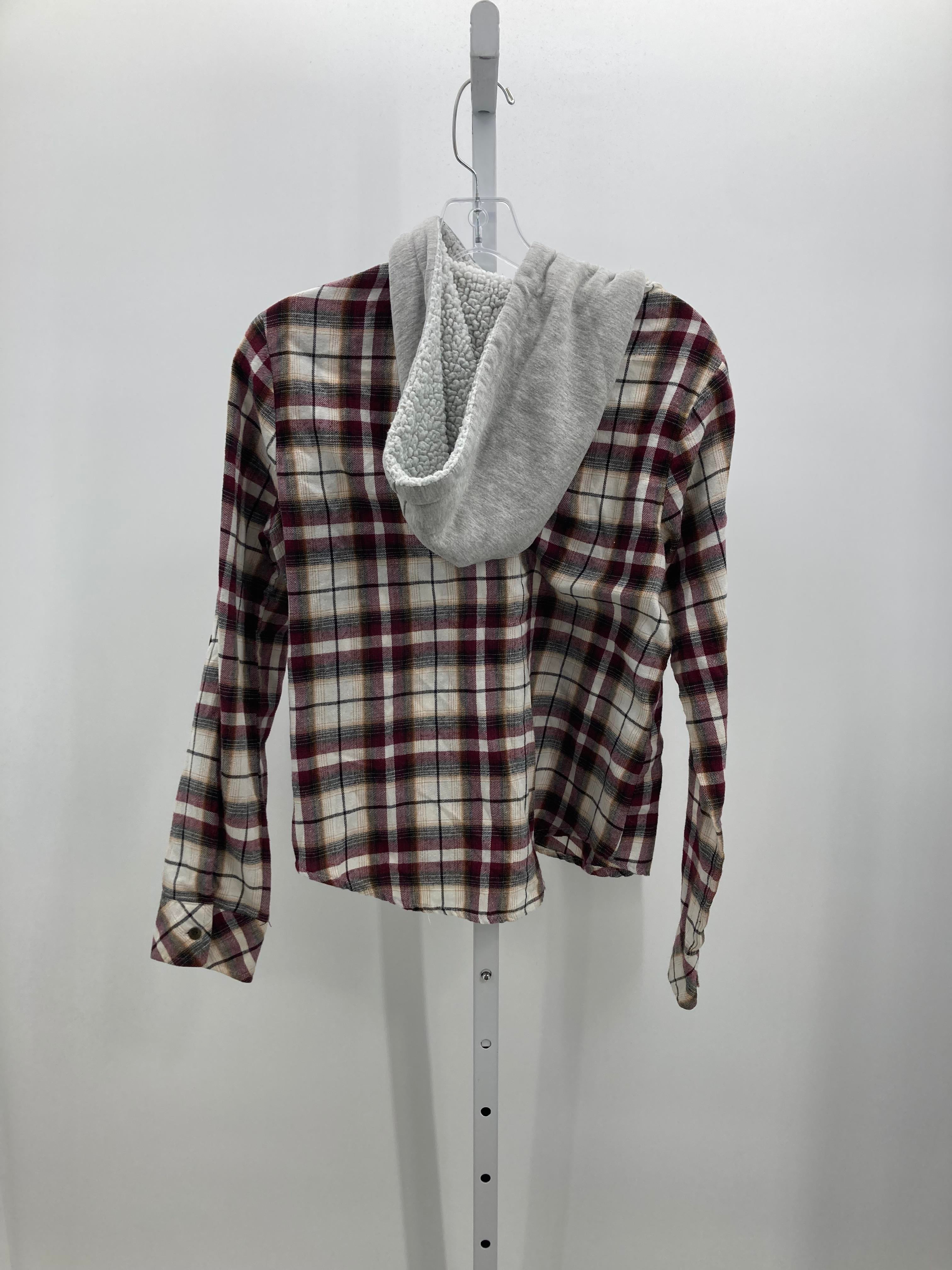 REWASH Size Medium Juniors Long Sleeve Shirt