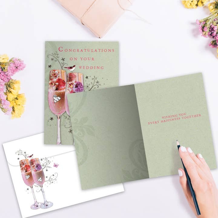 Wedding Congratulations, Wedding Card