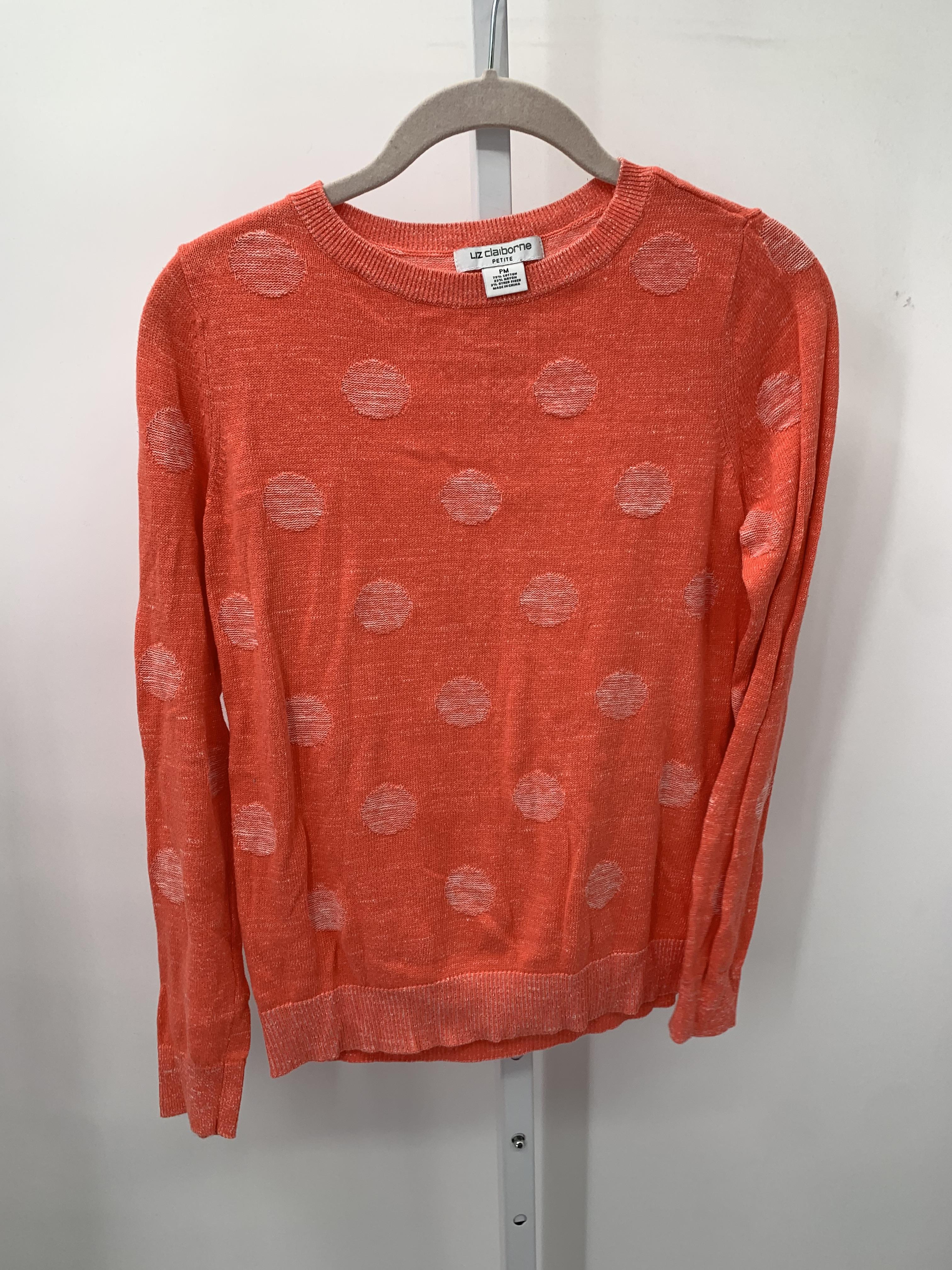 Liz Claiborne Size Medium Petite Petite Long Slv Sweater