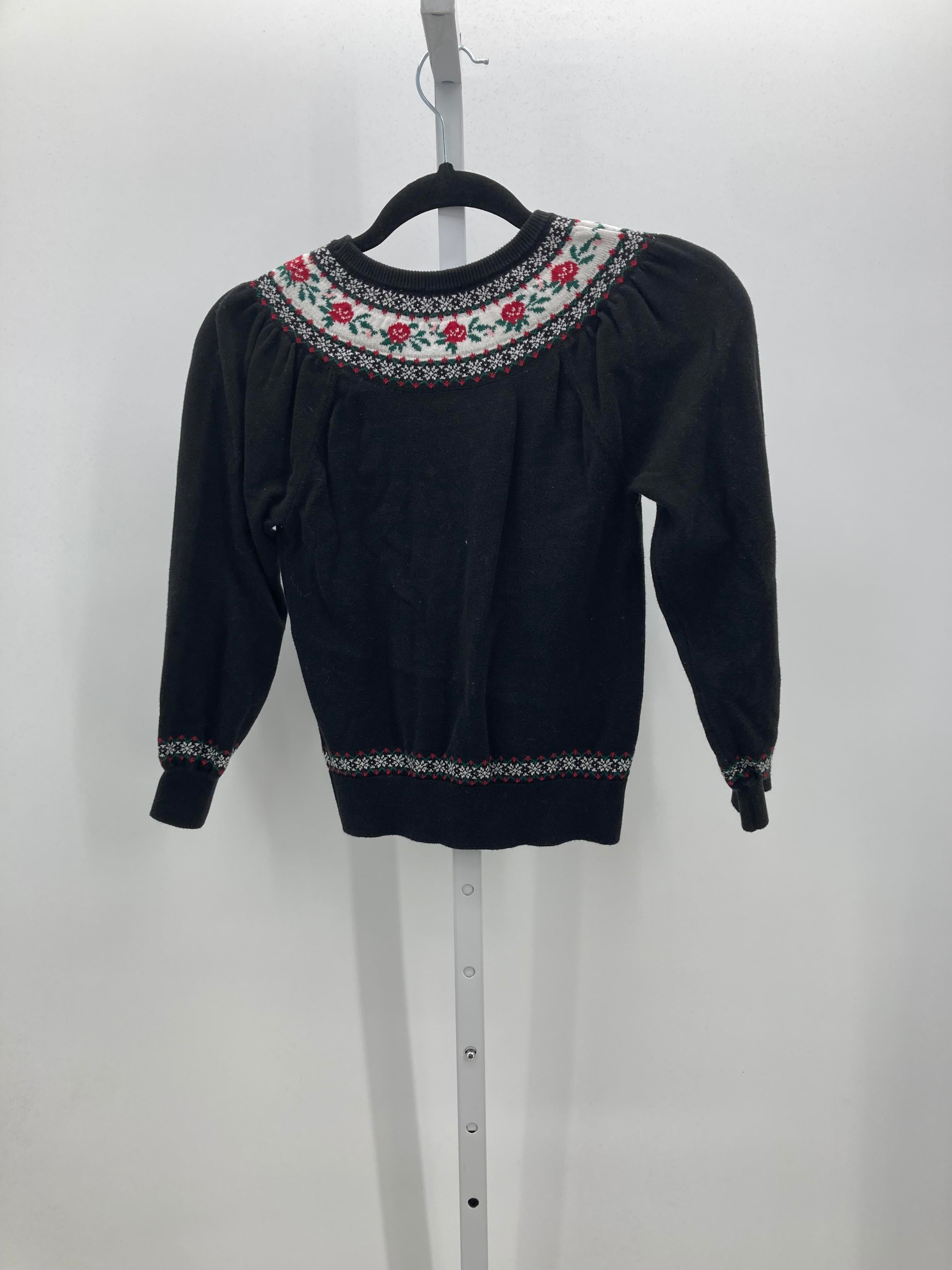 Janie and Jack Size 8 Girls Long Sleeve Sweater