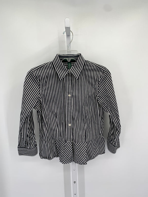 Ralph Lauren Size 6 Petite Petite Long Sleeve Shirt