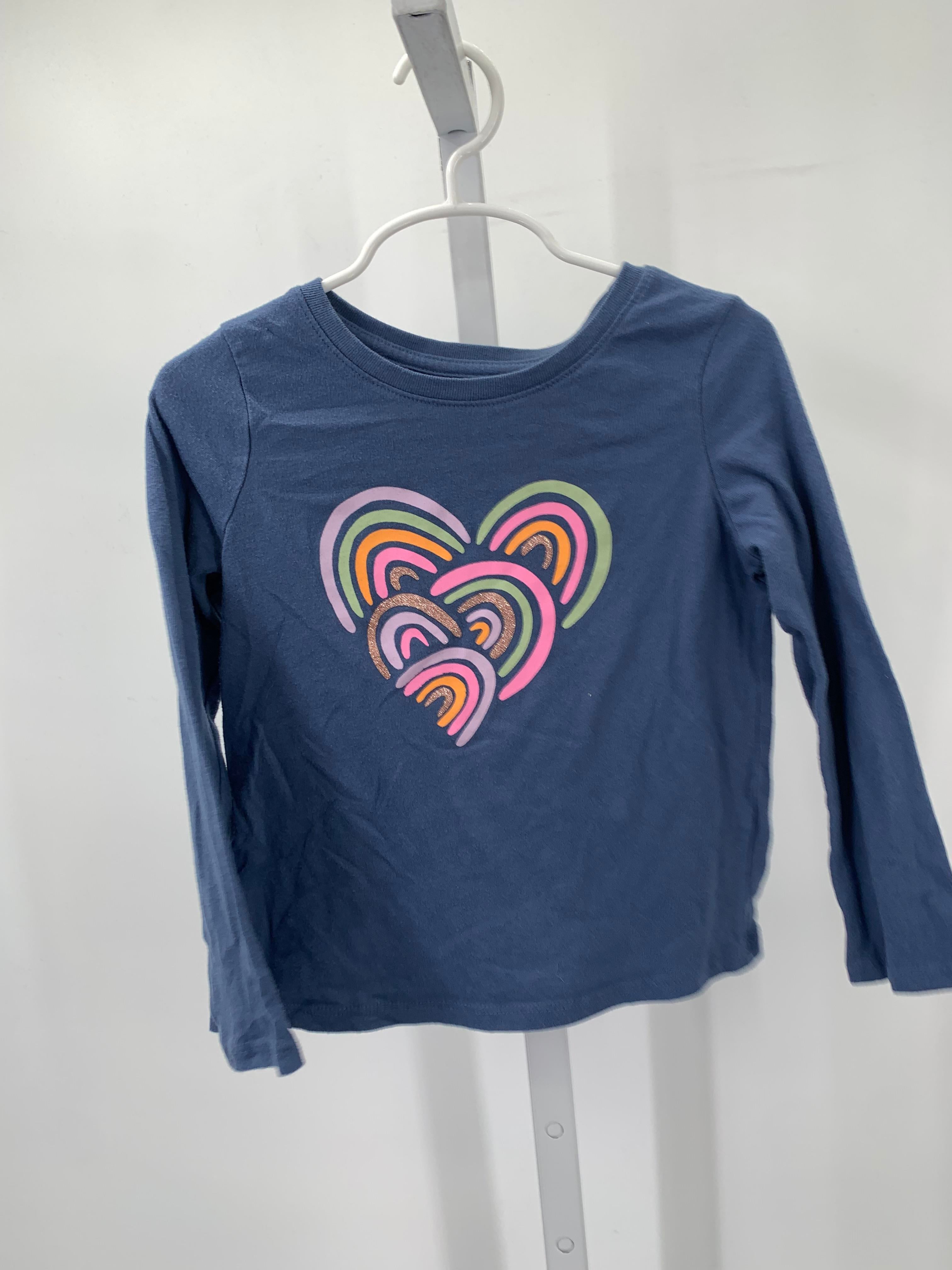 Jumping Beans Size 4T Girls Long Sleeve Shirt