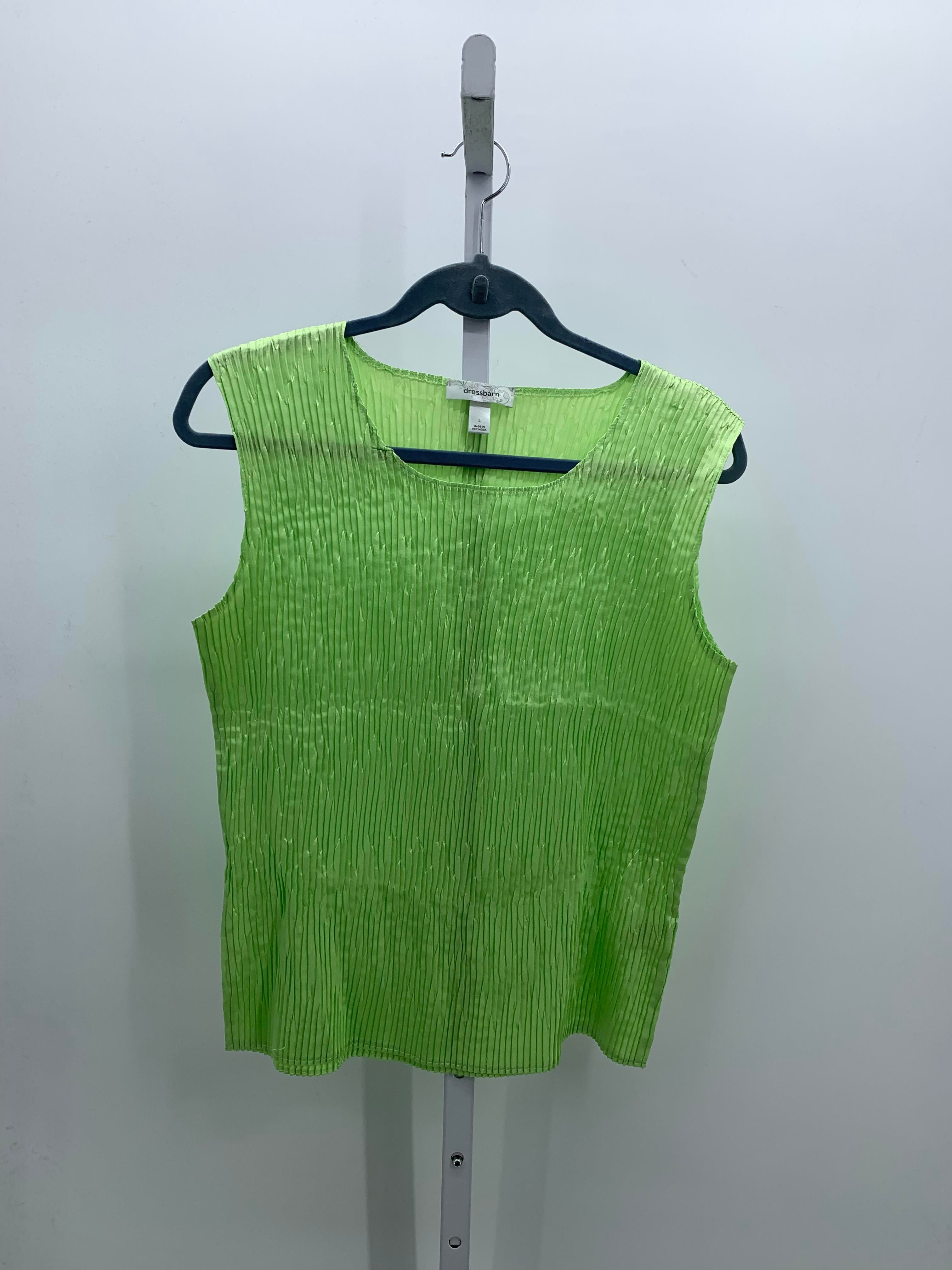 Dress Barn Size Large Misses Sleeveless Shirt