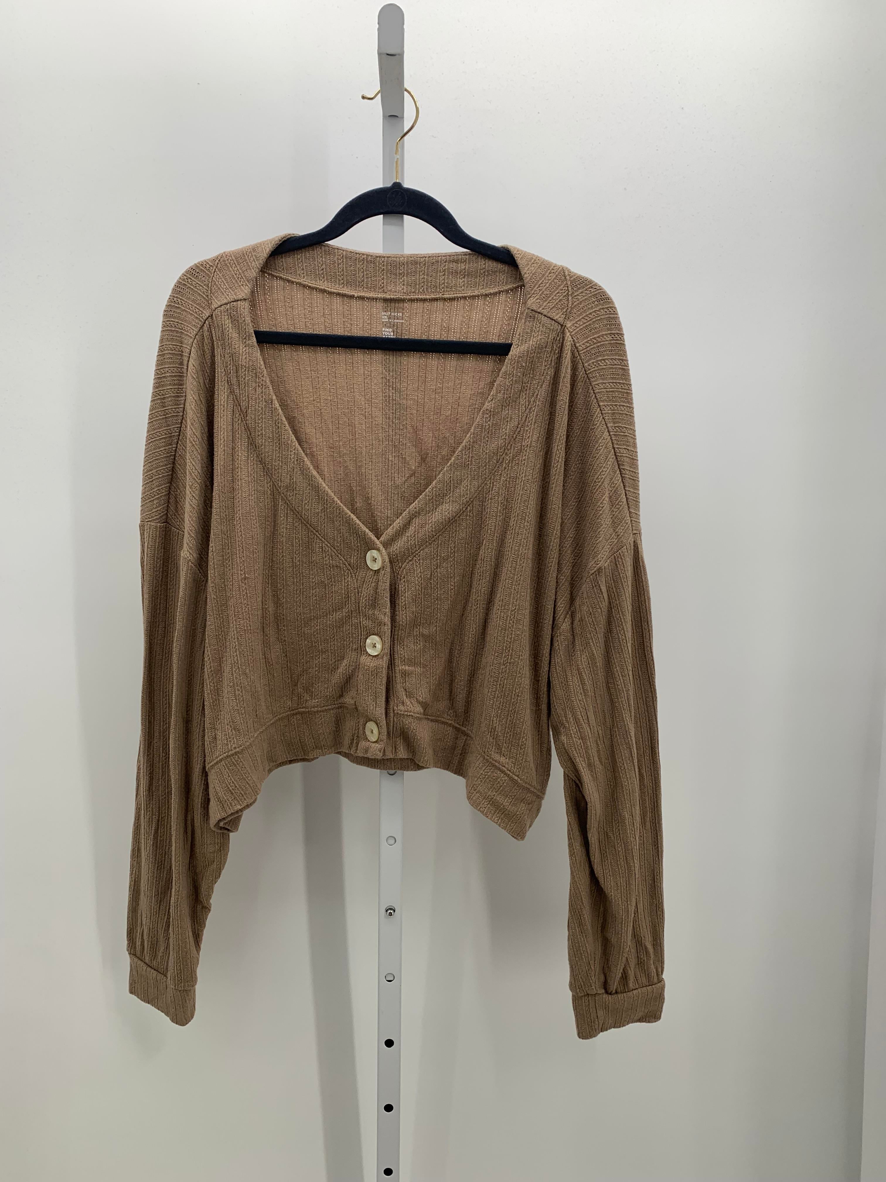 Gilly Hicks Size XXL Juniors Long Sleeve Shirt