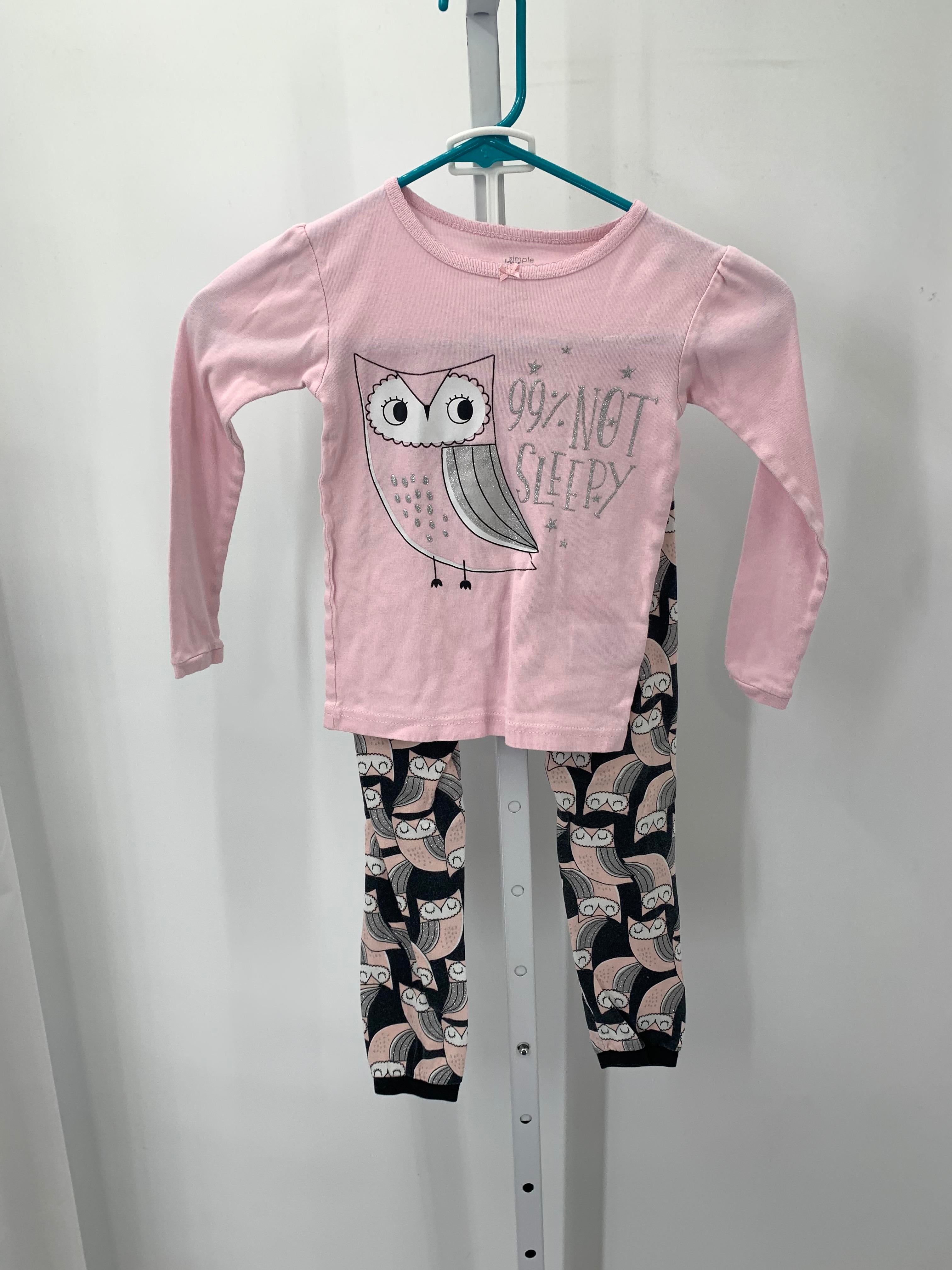 Simple Joys Size 5 Girls Pajamas