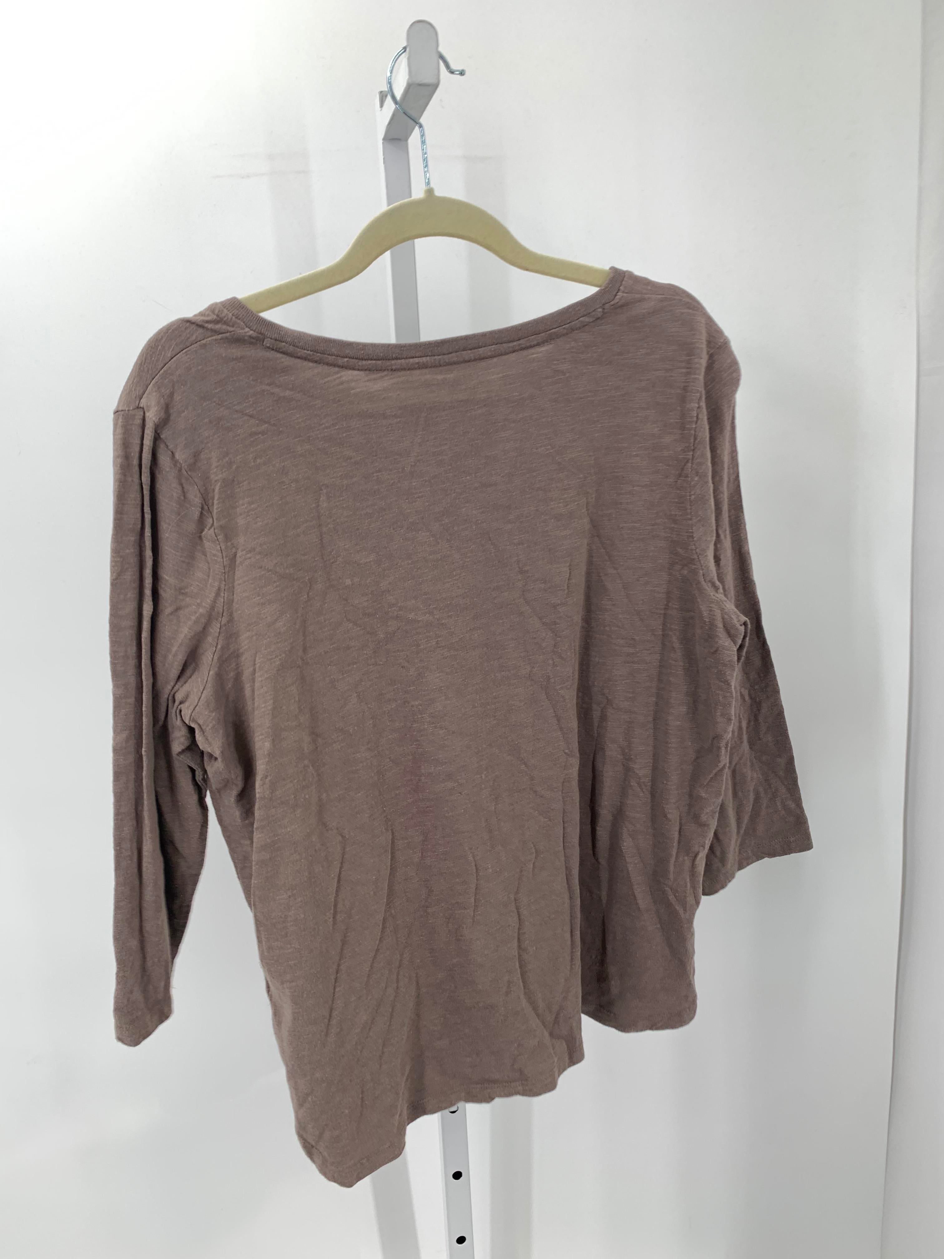 Coldwater Creek Size Large Petite Petite Long Sleeve Shirt