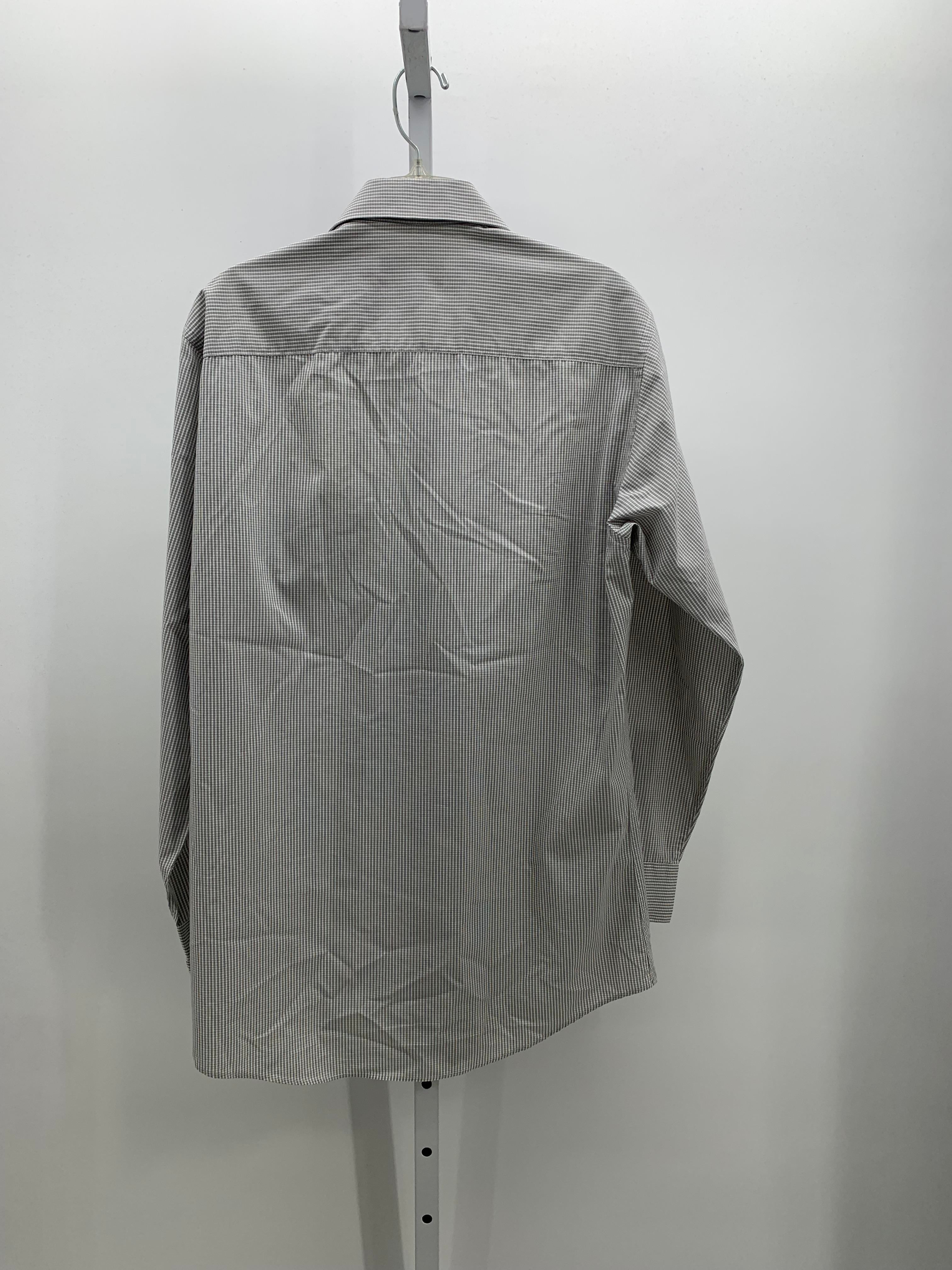 GREY PLAID BTN DOWN