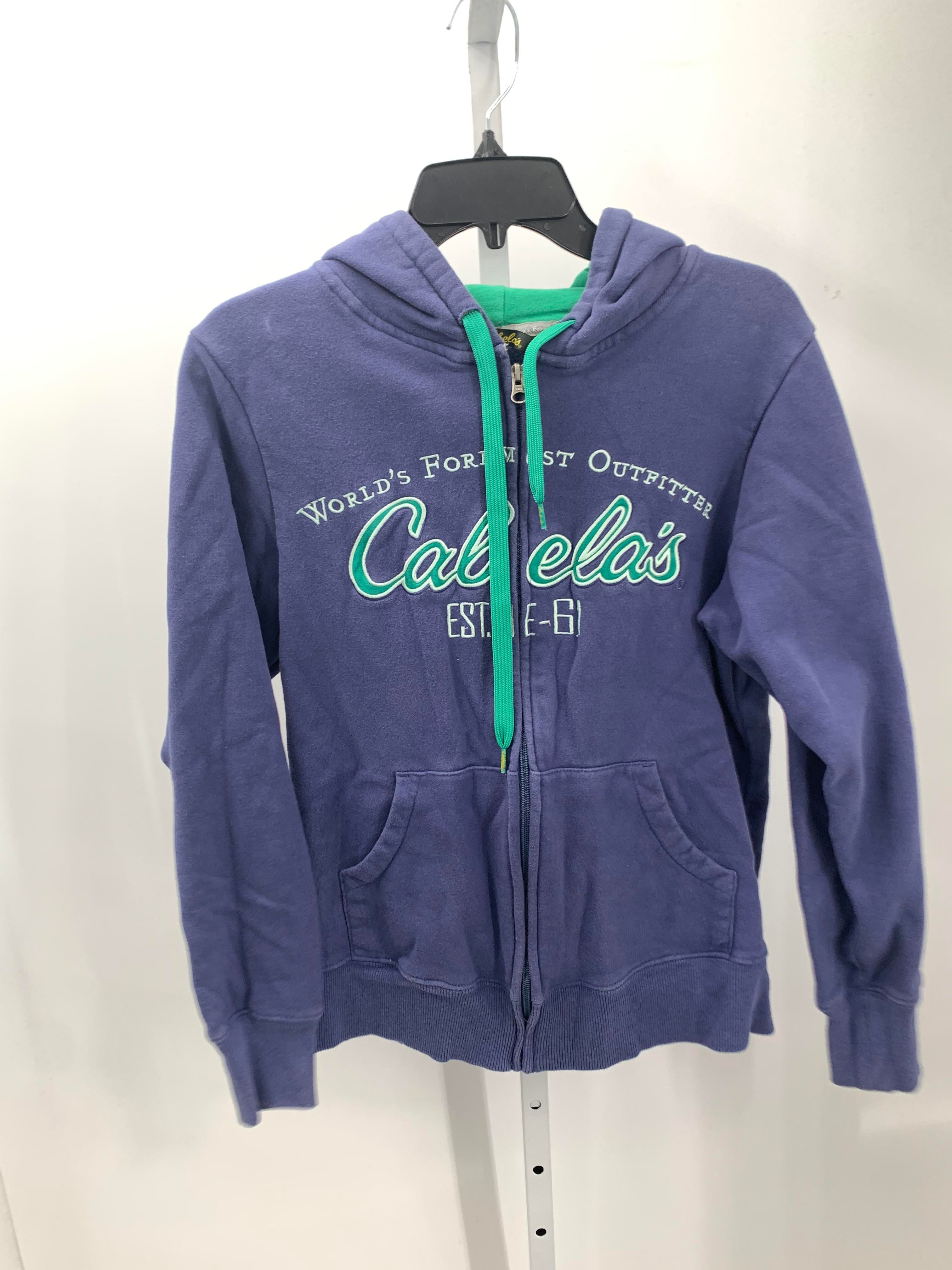 Cabelas Size Medium Misses Sweat Jacket