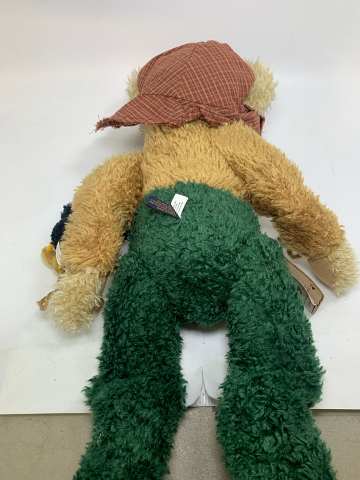 BOYDS BEAR CROPPER T SCAREDYBEAR BEST DRESSED SERIES.