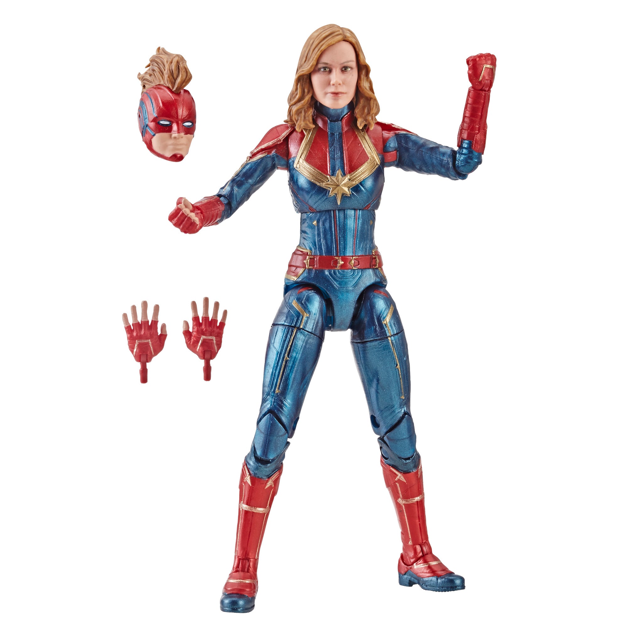 Marvel Captain Marvel 6-inch Legends Captain Marvel in Costume Action Figure -