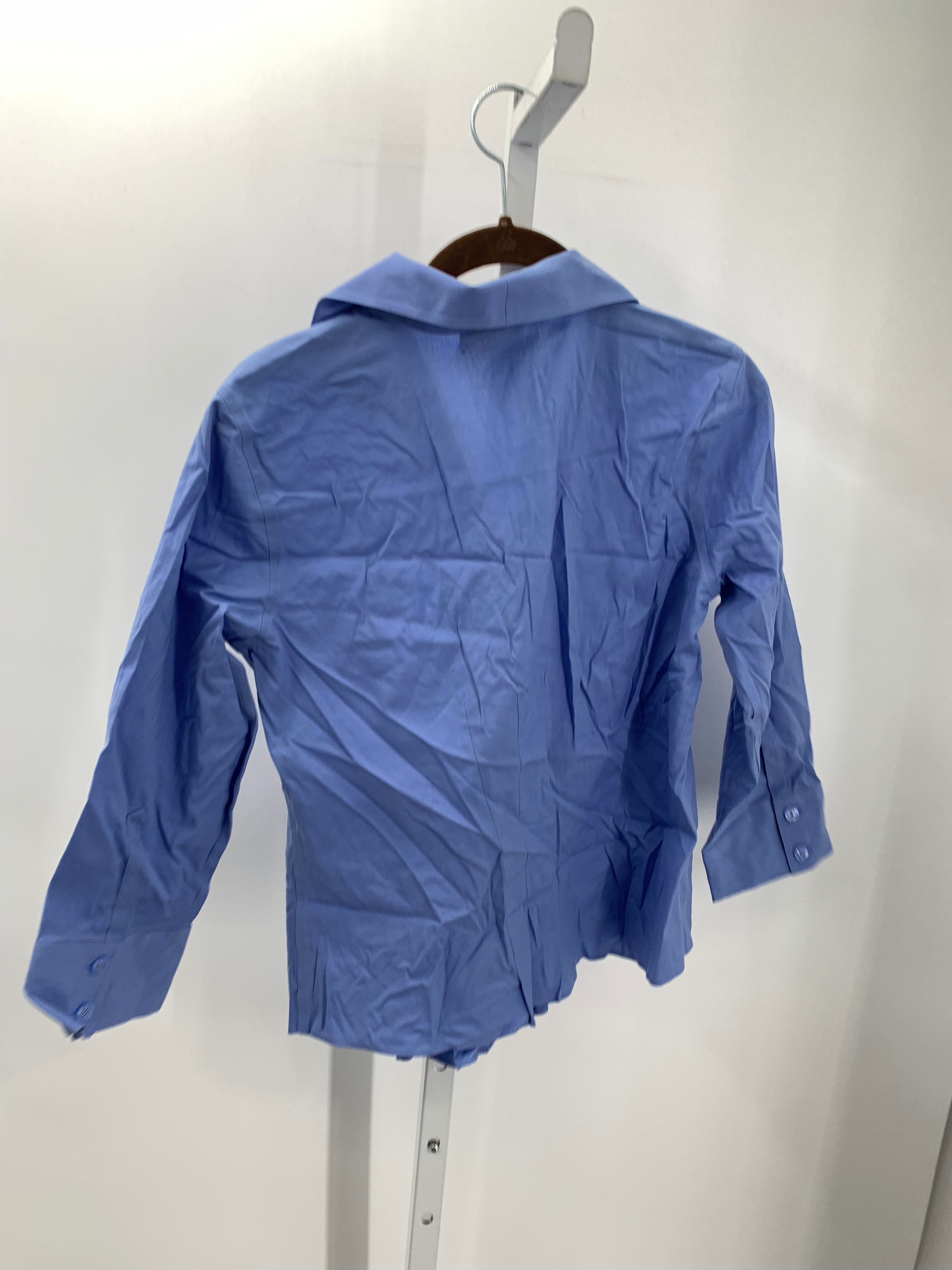 Talbots Size 4 Petite Petite Long Sleeve Shirt