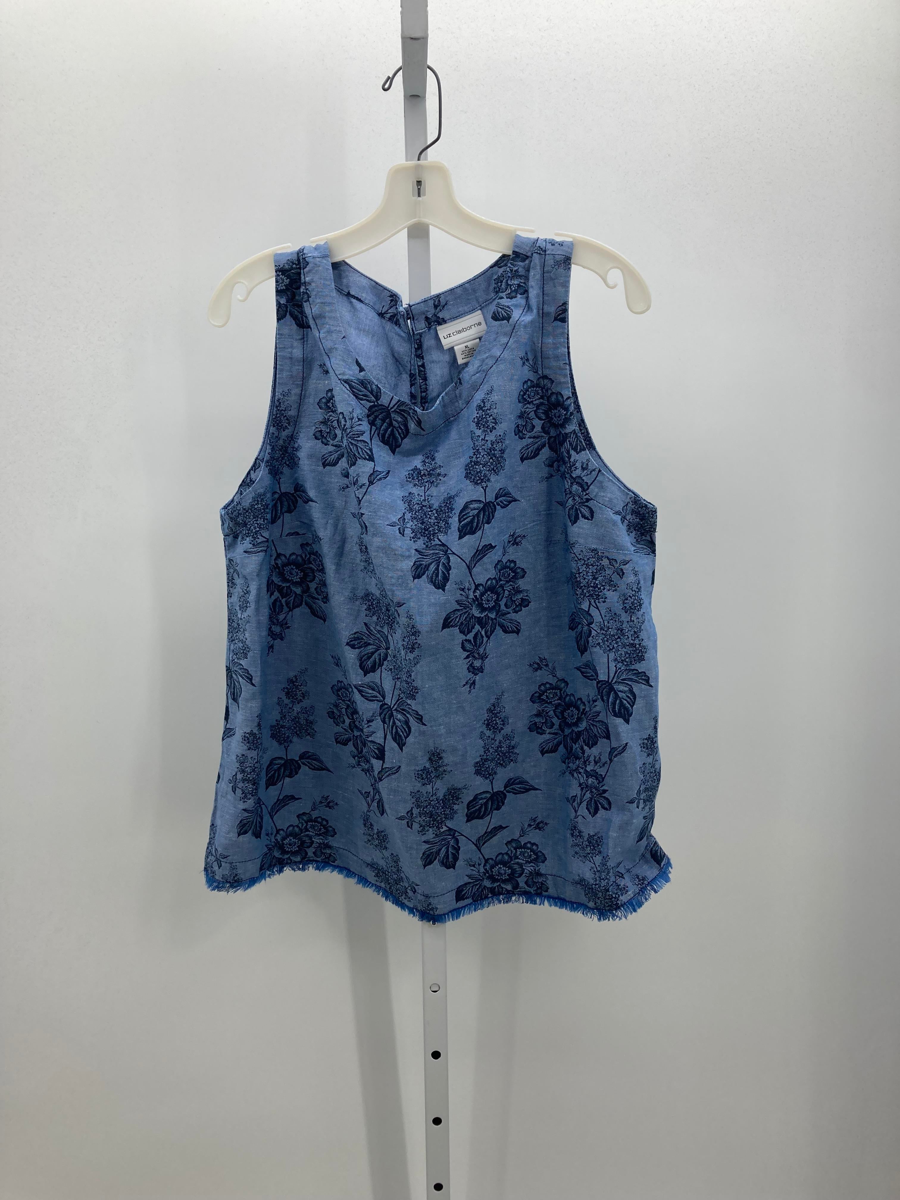 Liz Claiborne Size Extra Large Misses Sleeveless Shirt