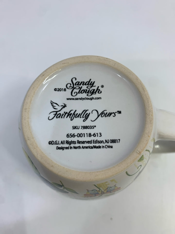 BLESSED ARE THOSE BUTTERFLY MUG.