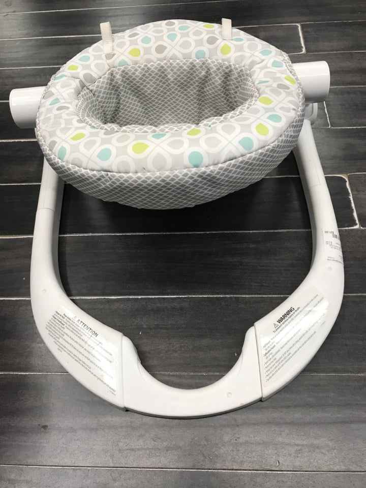 Fisher Price Sit-Me-Up Floor Seat *missing toys*