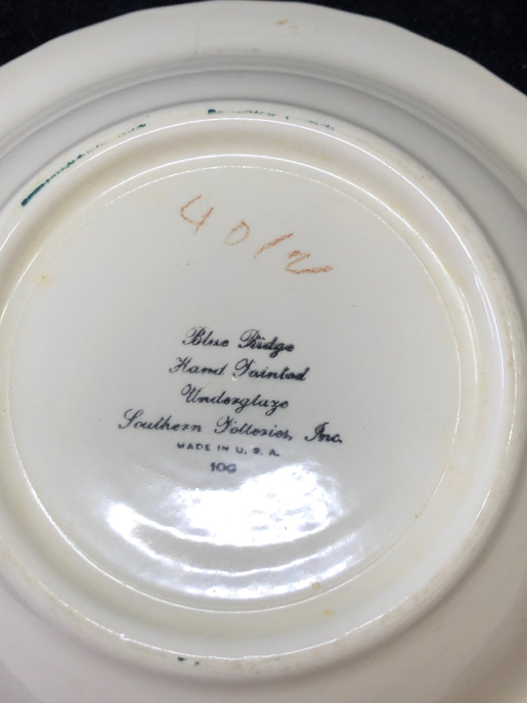 VTG SUNFLOWER BOWL - BLUE RIDGE.