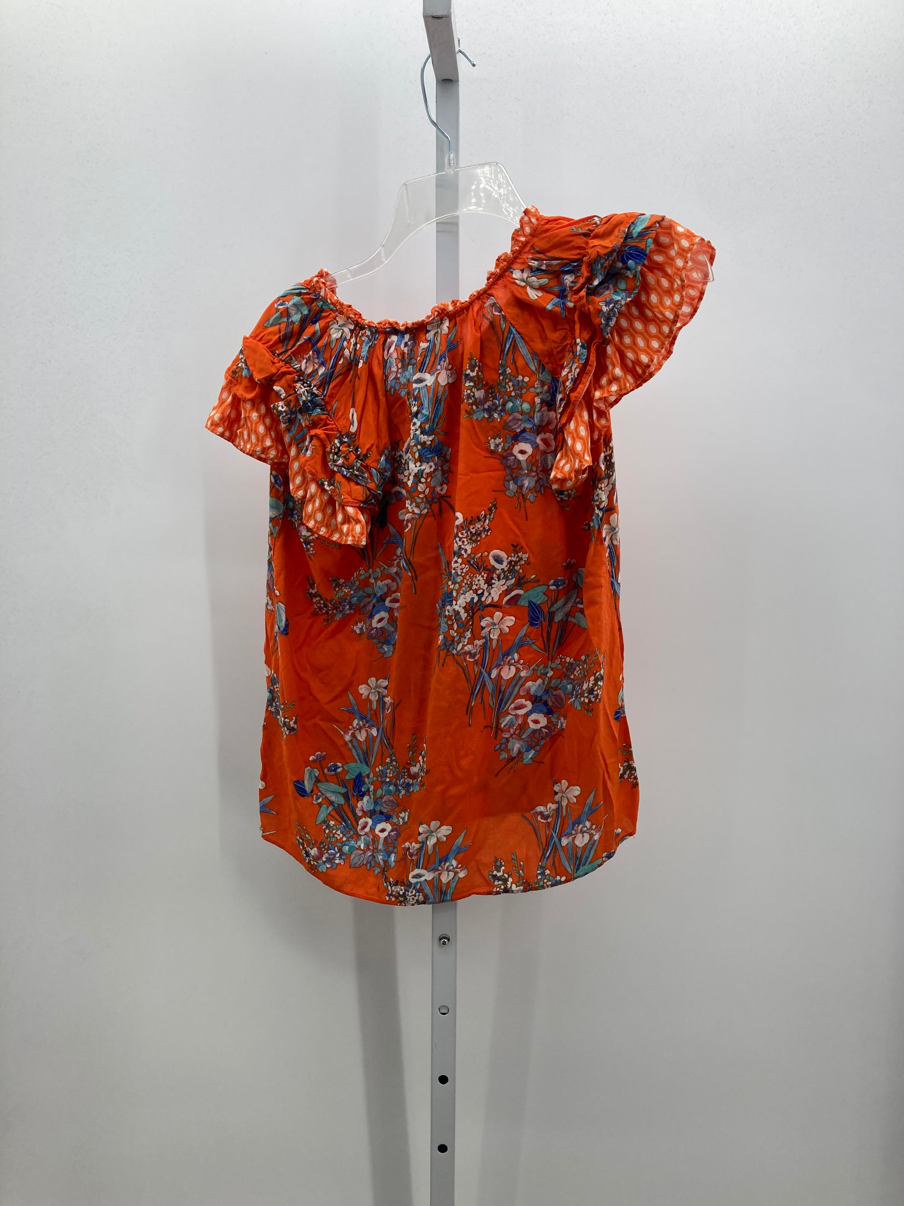 Rose & Olive Size Small Misses Short Sleeve Shirt