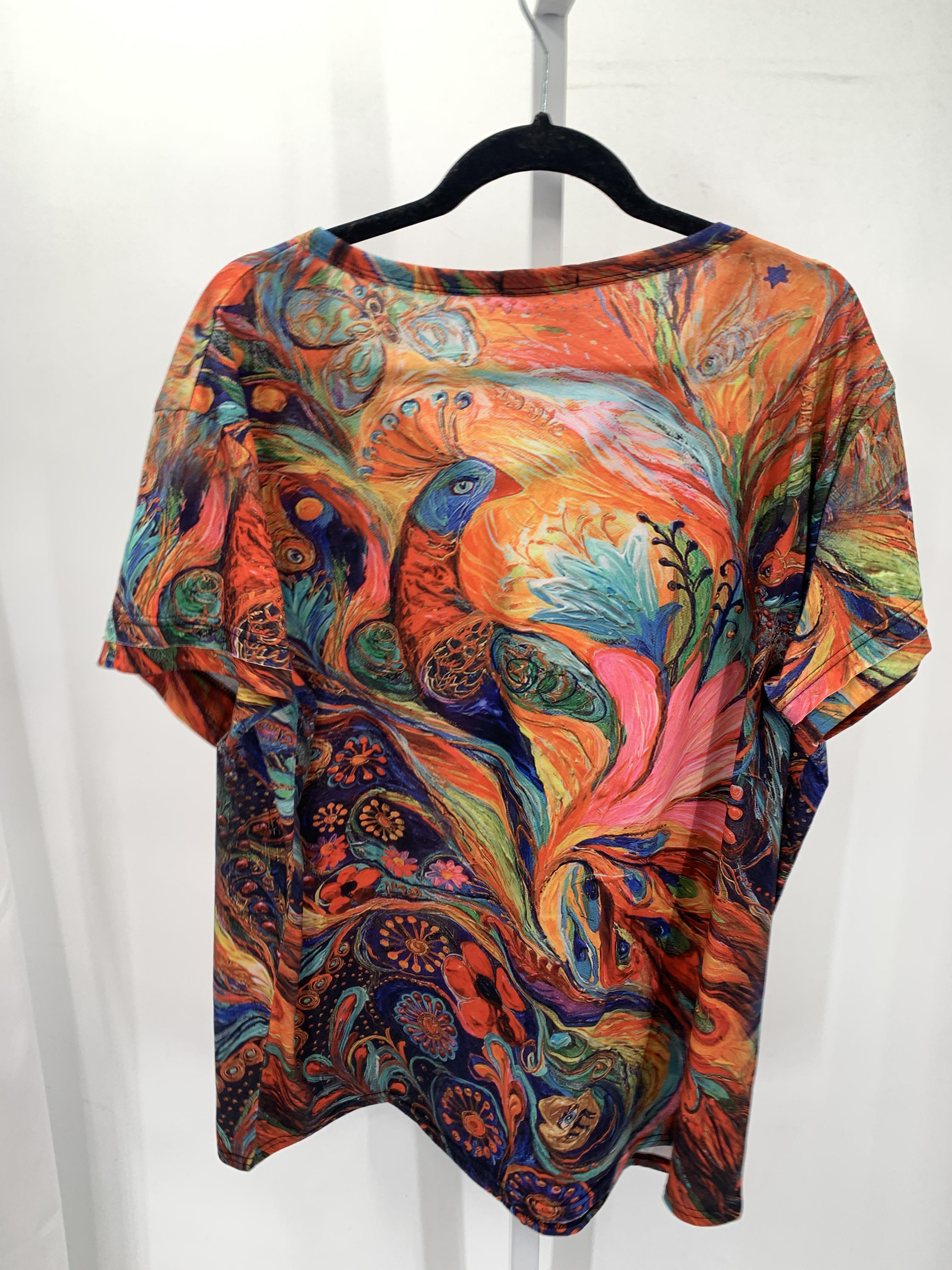 Size 2X Womens Short Sleeve Shirt