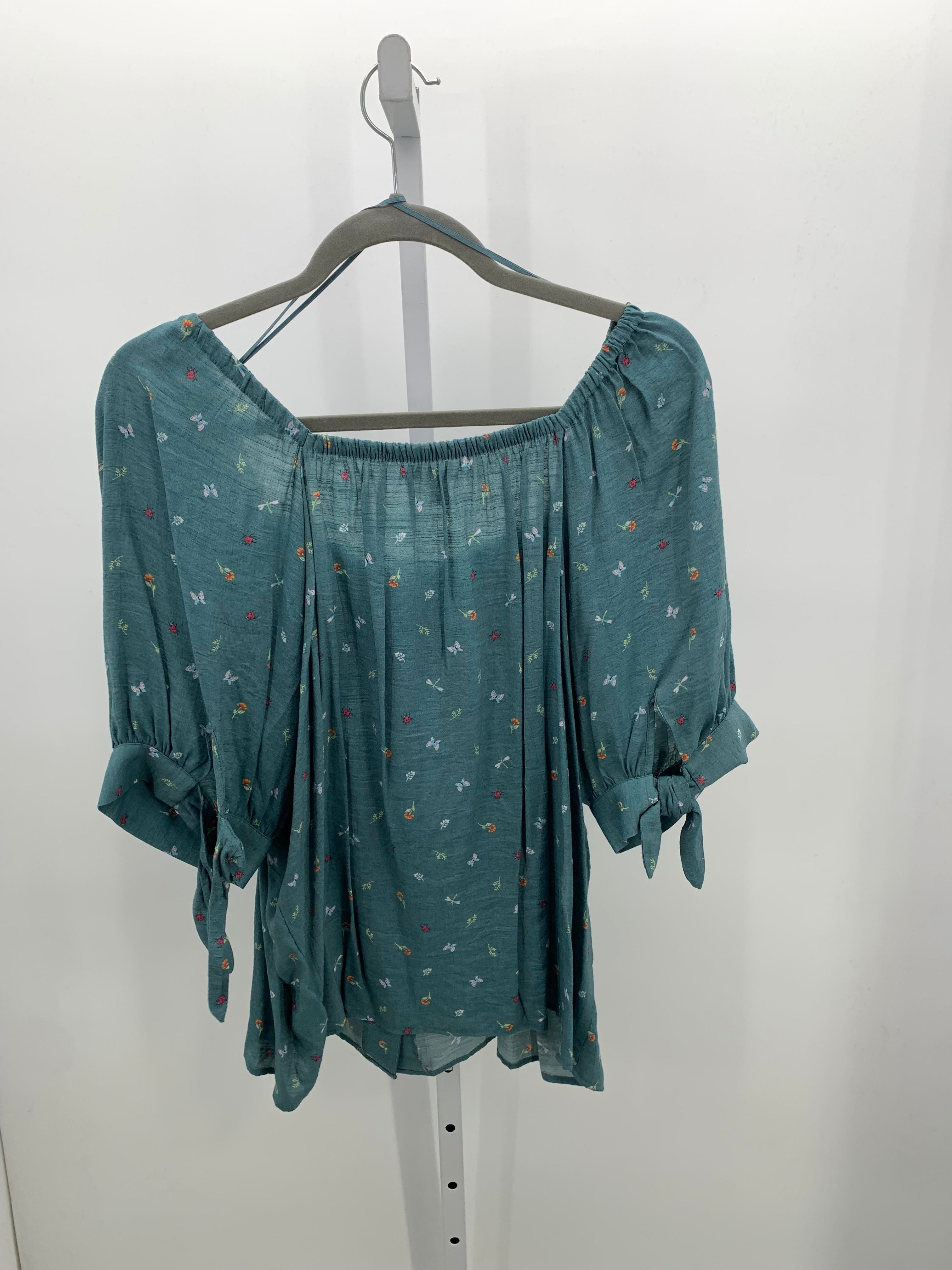 Lauren Conrad Size Extra Large Misses Short Sleeve Shirt