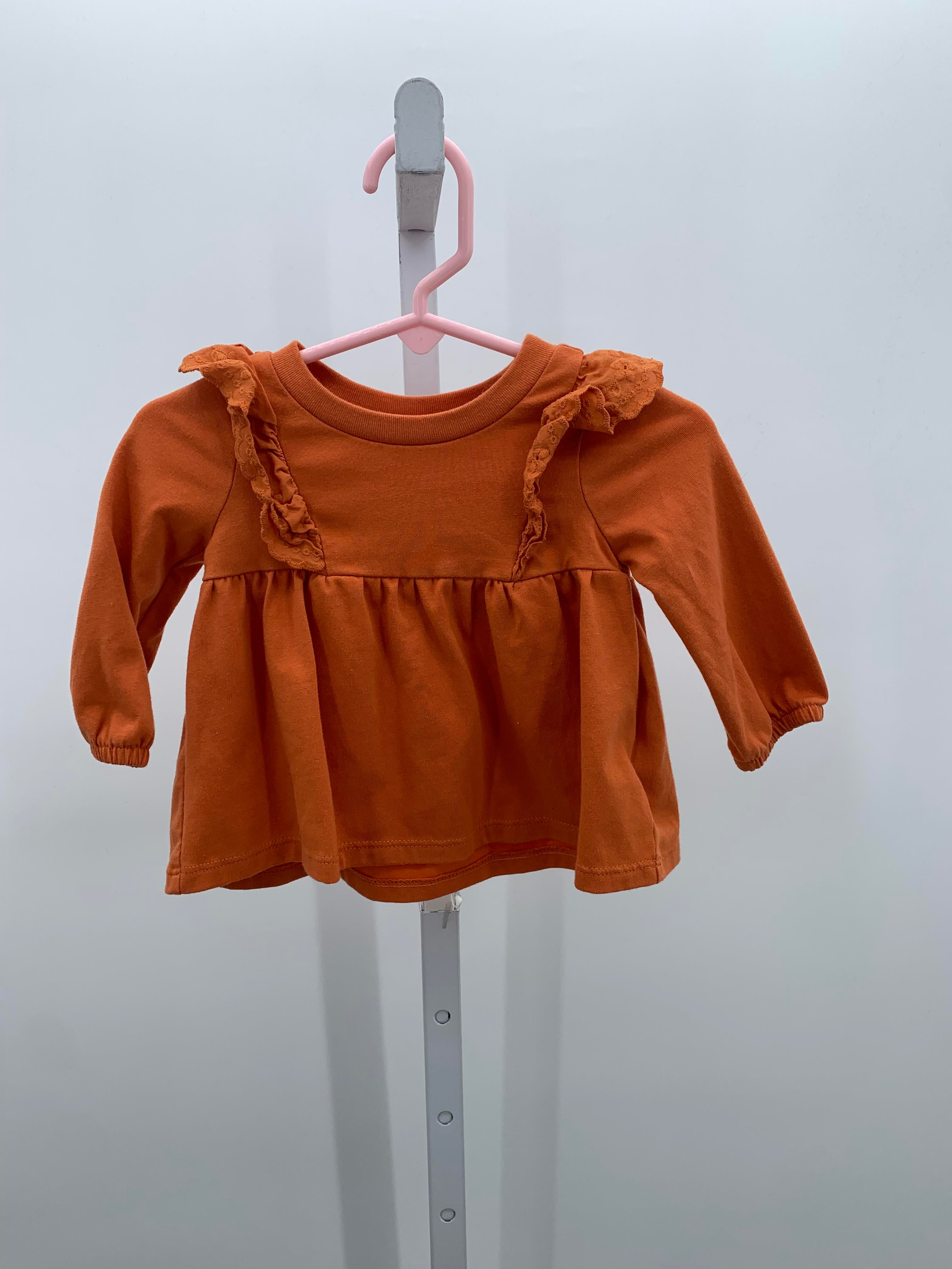 Cat & Jack Size 3-6 Months Girls Long Sleeve Shirt